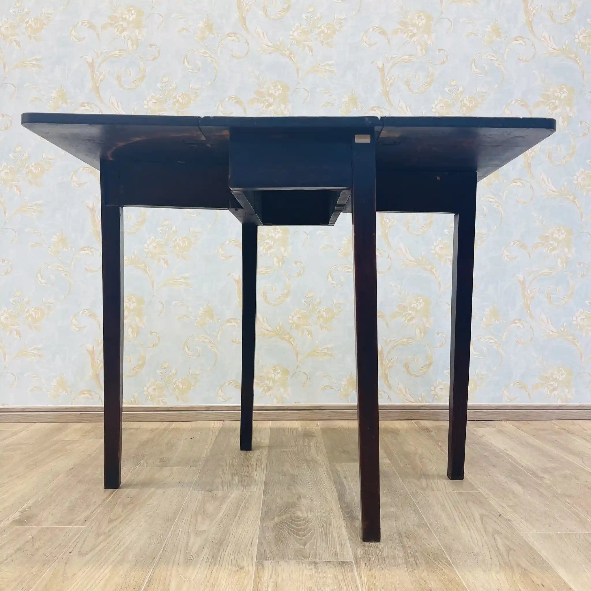 【アンティーク】 ドロップリーフテーブル / カントリースタイル / 19世紀末〜20世紀初頭 / ビーチ材 / イギリス