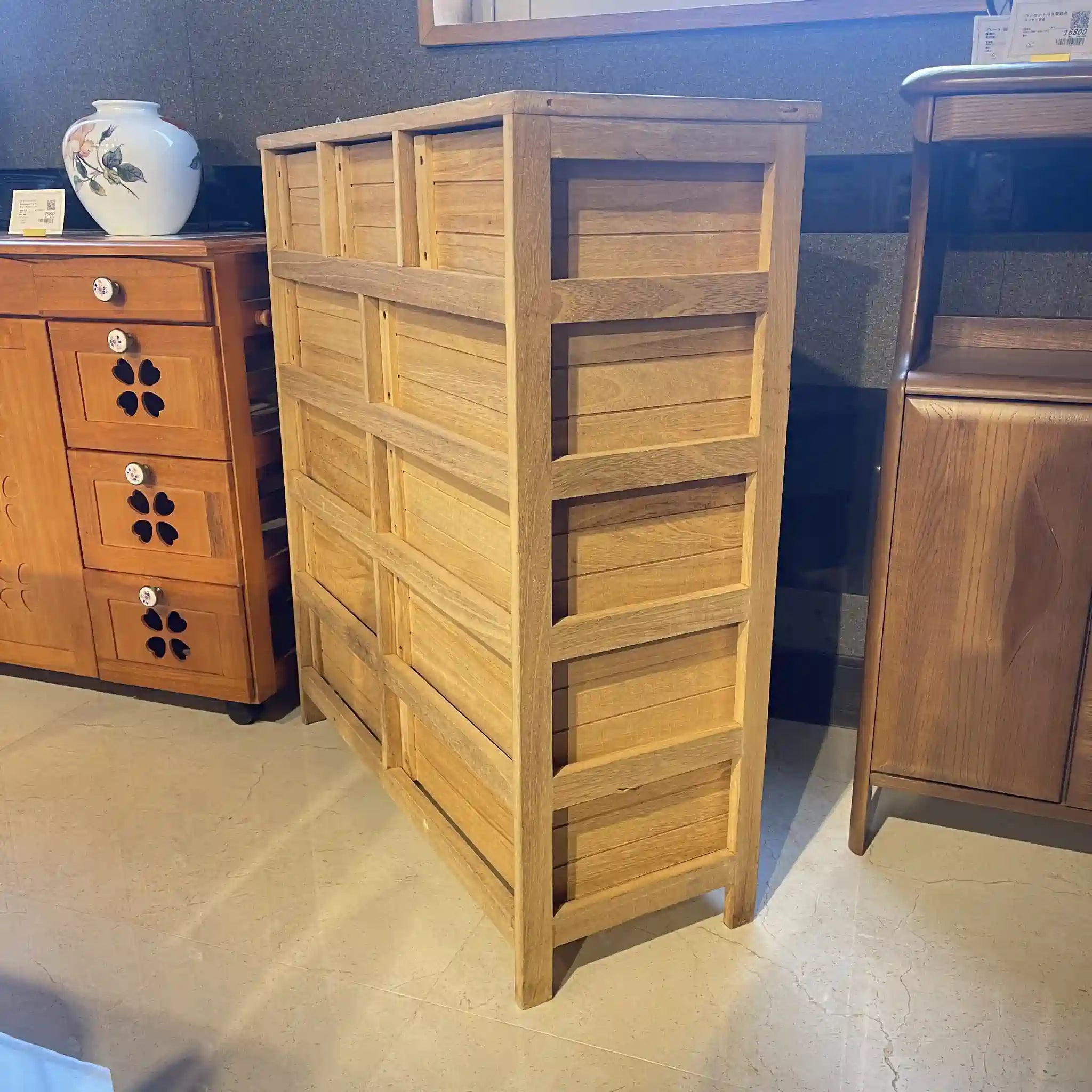 【リユース】 タイルトップチェスト