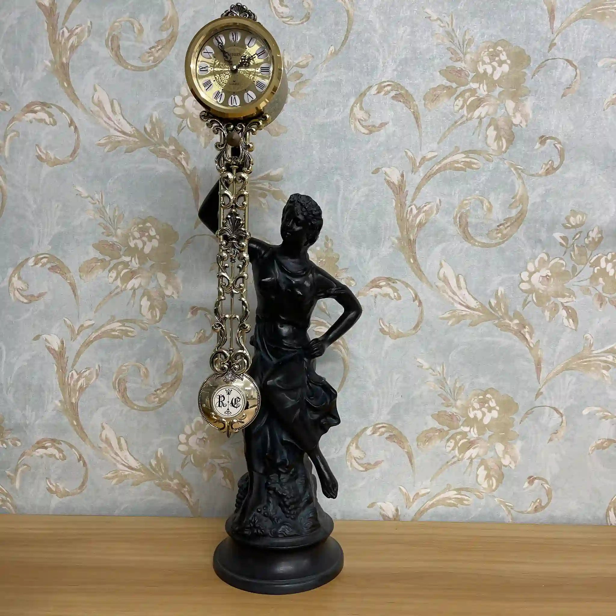 【复古】座钟/ Citizen（西铁城）/推测1970-80s /树脂/日本/石英