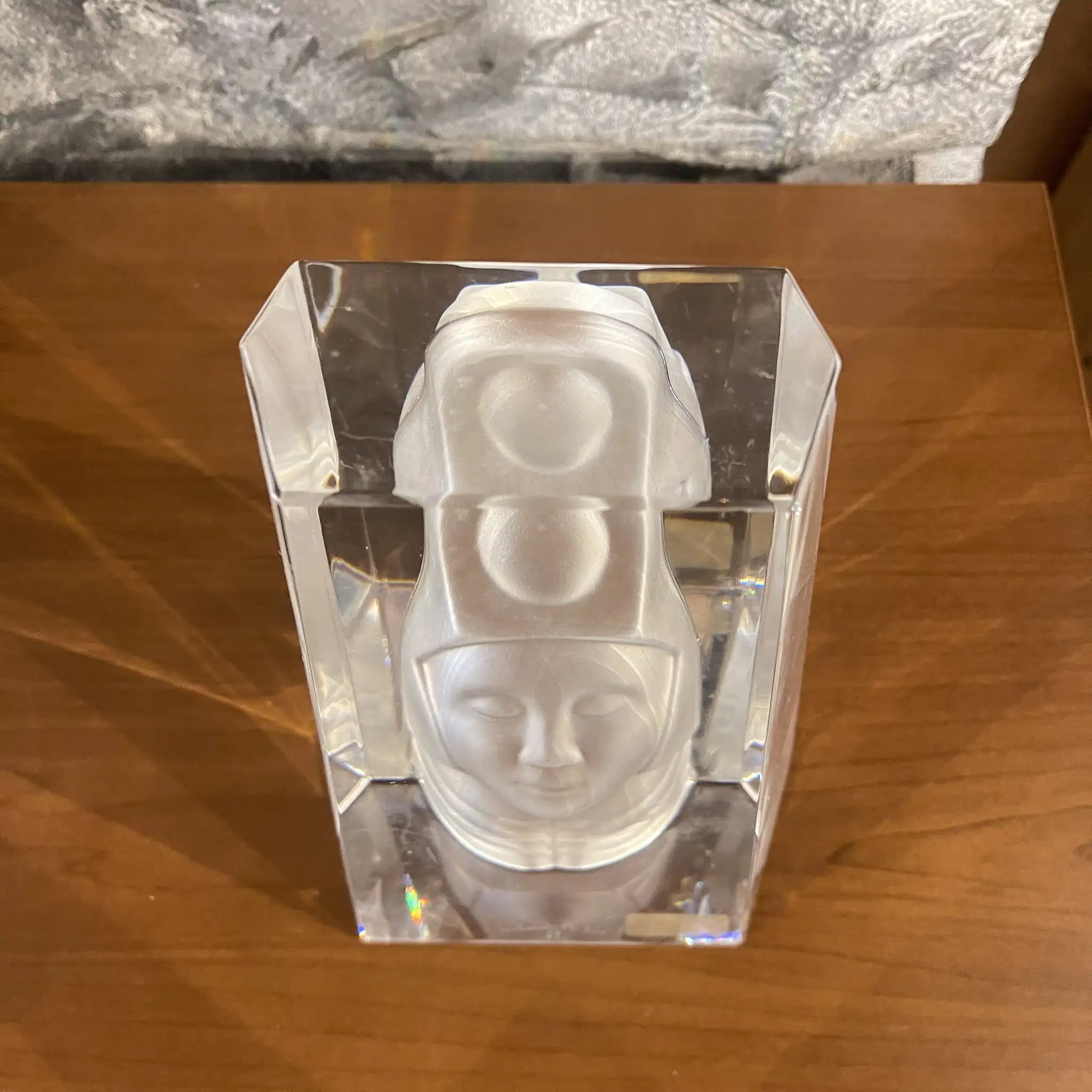 【リユース】 クリスタルオブジェ