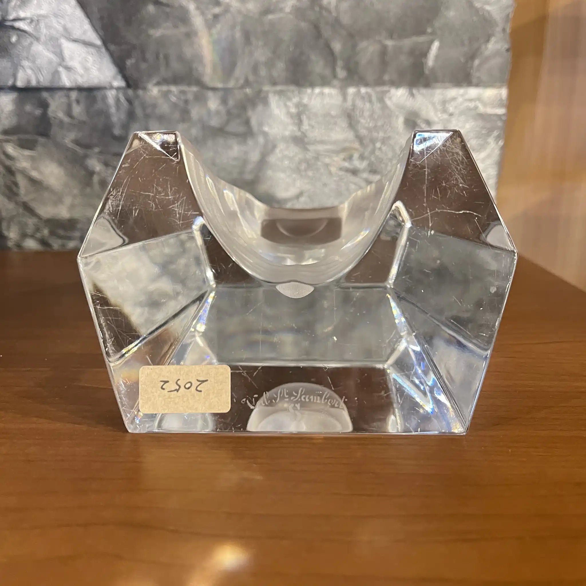 【リユース】 クリスタルオブジェ