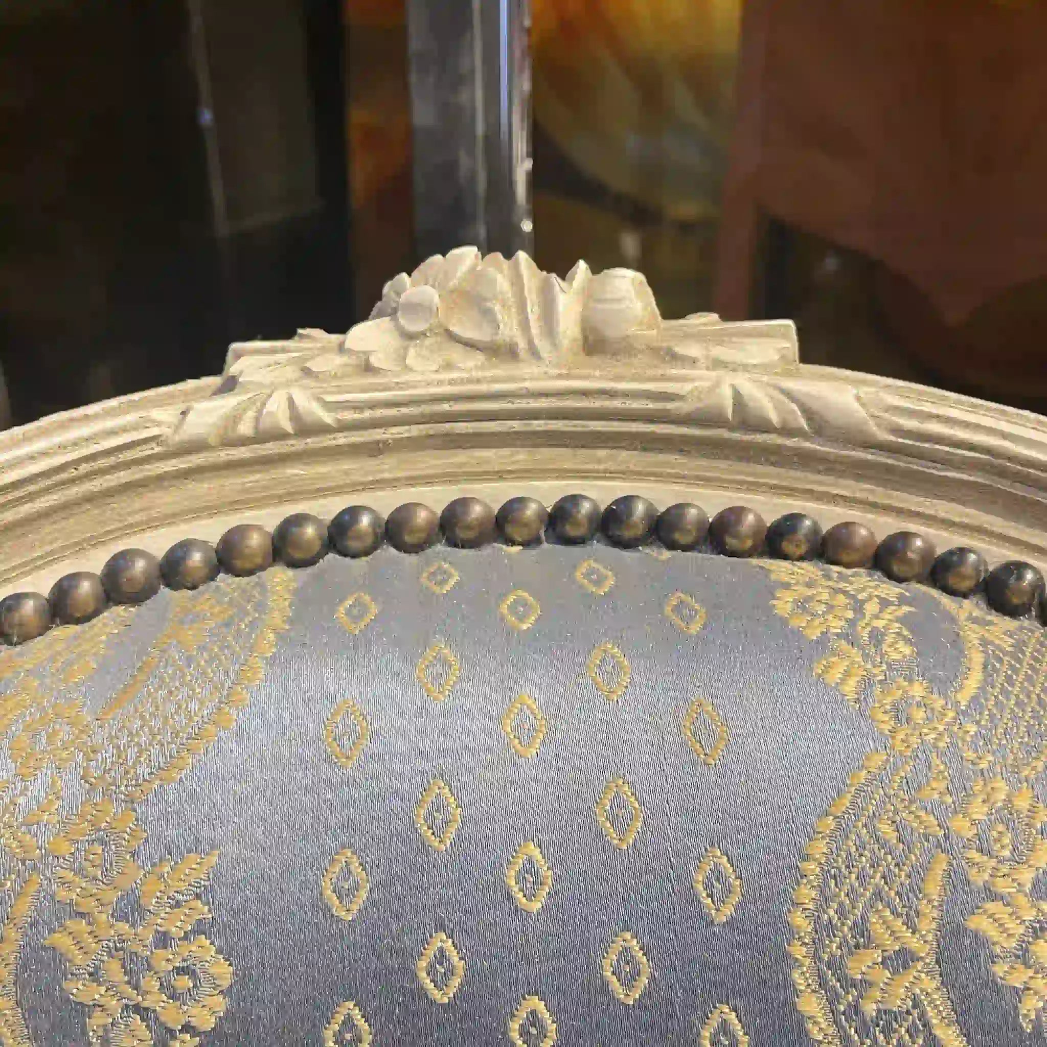 Antique Louis XVI style armchair / France /