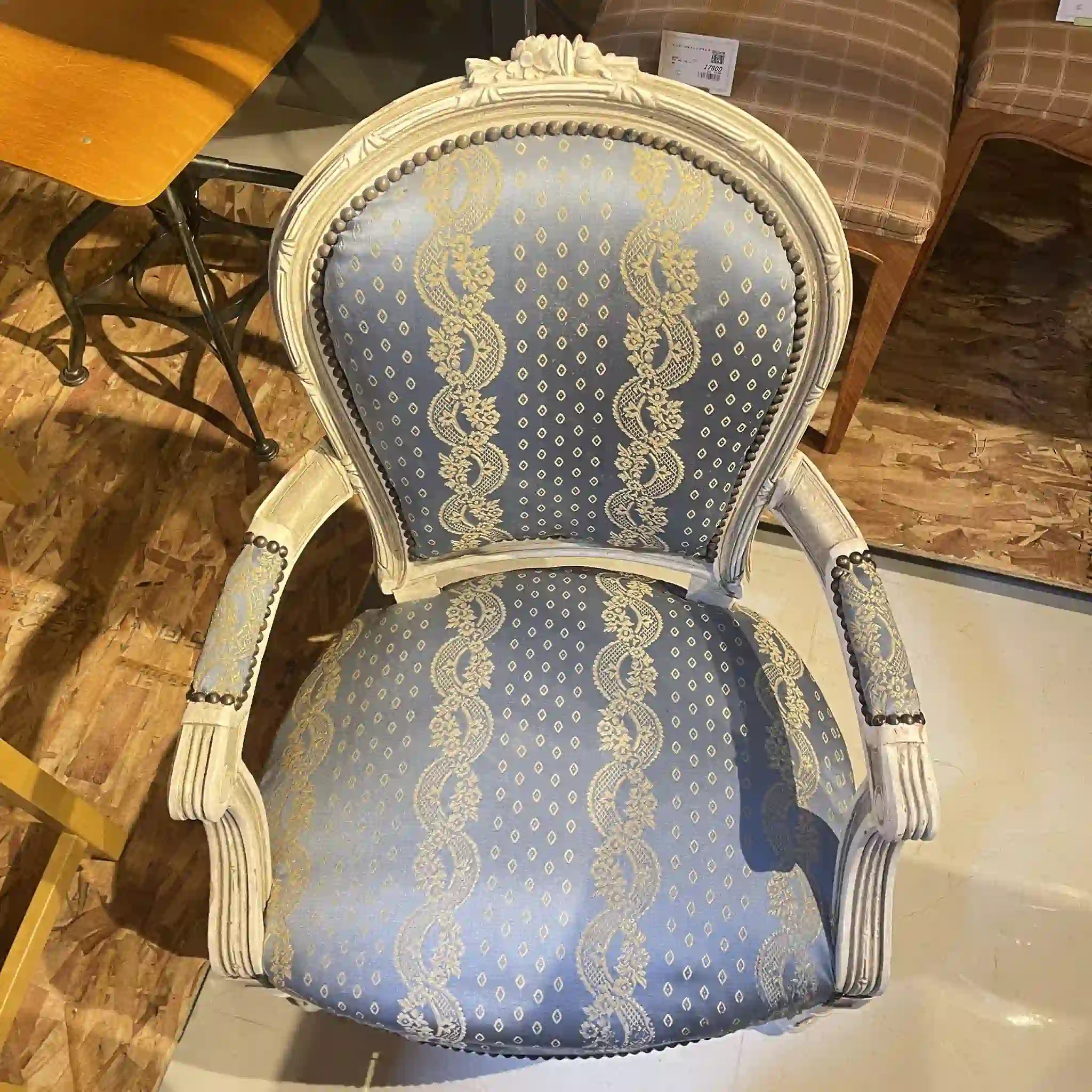 Antique Louis XVI style armchair / France /