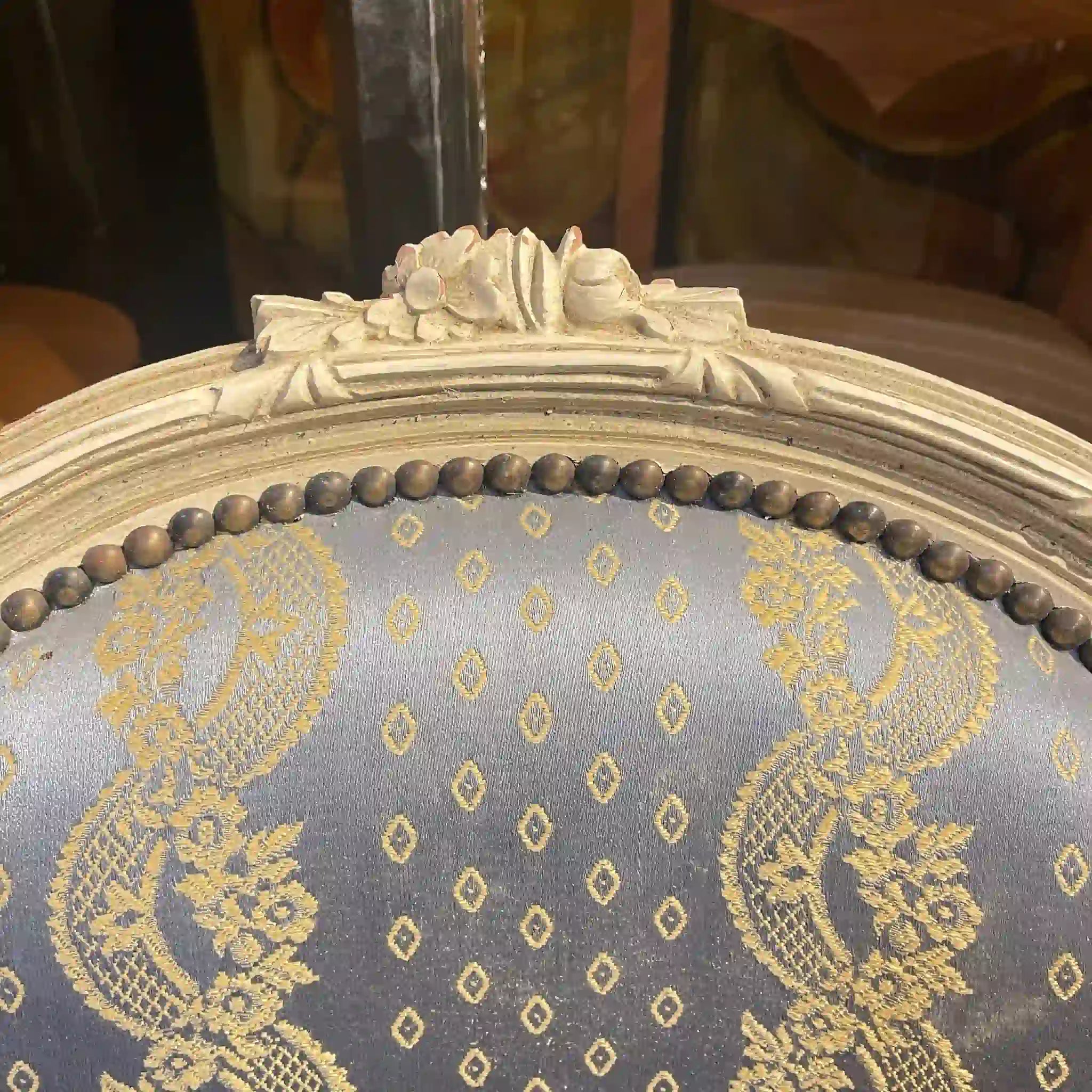 Antique Louis XVI style armchair / France /