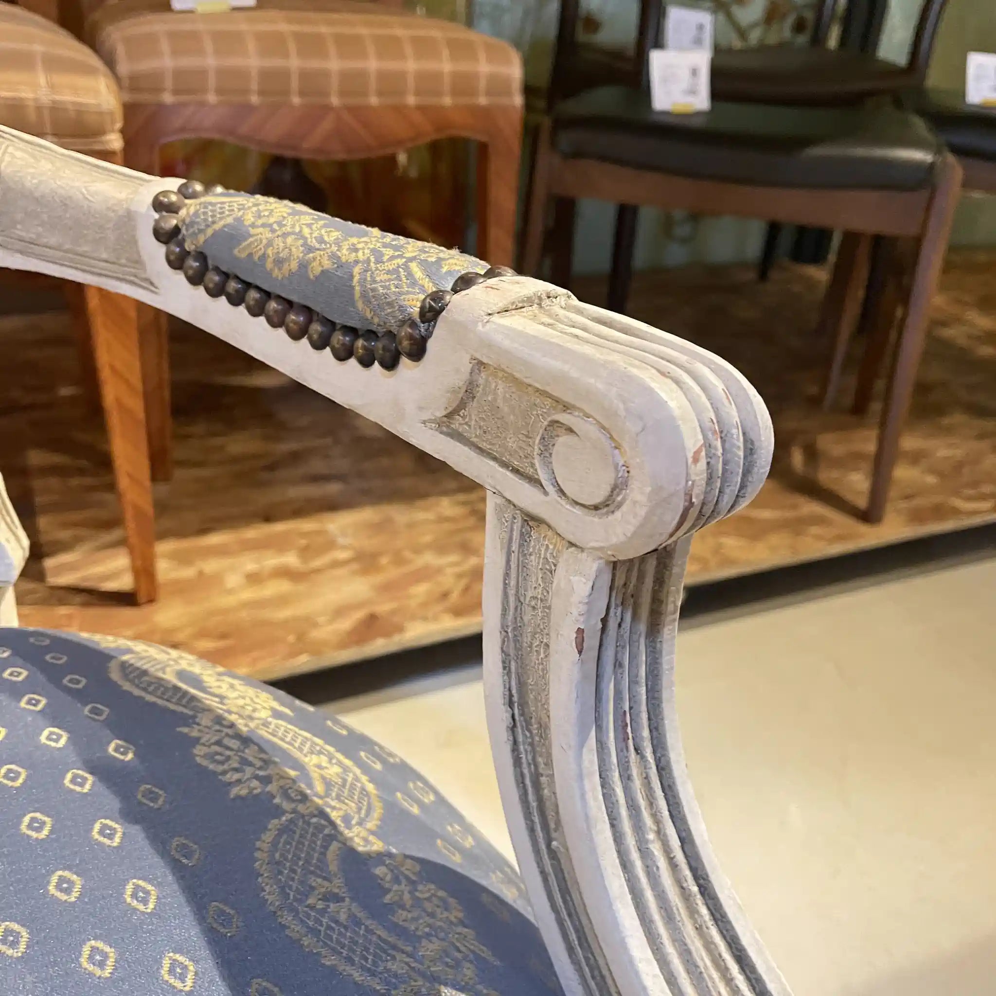 Antique Louis XVI style armchair / France /