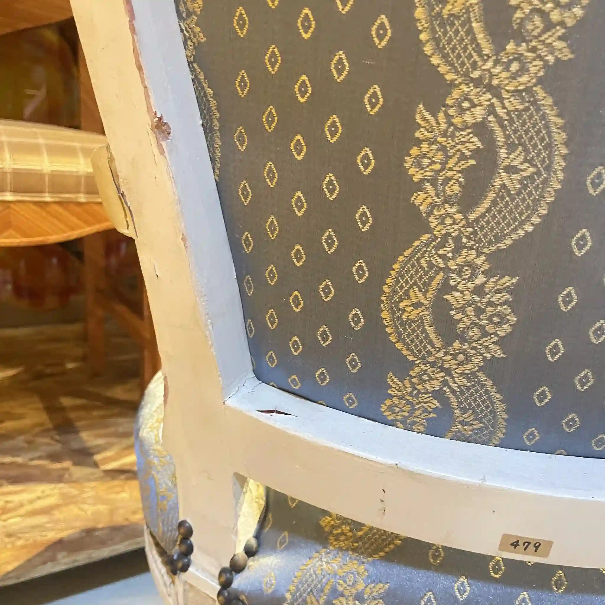 Antique Louis XVI style armchair / France /