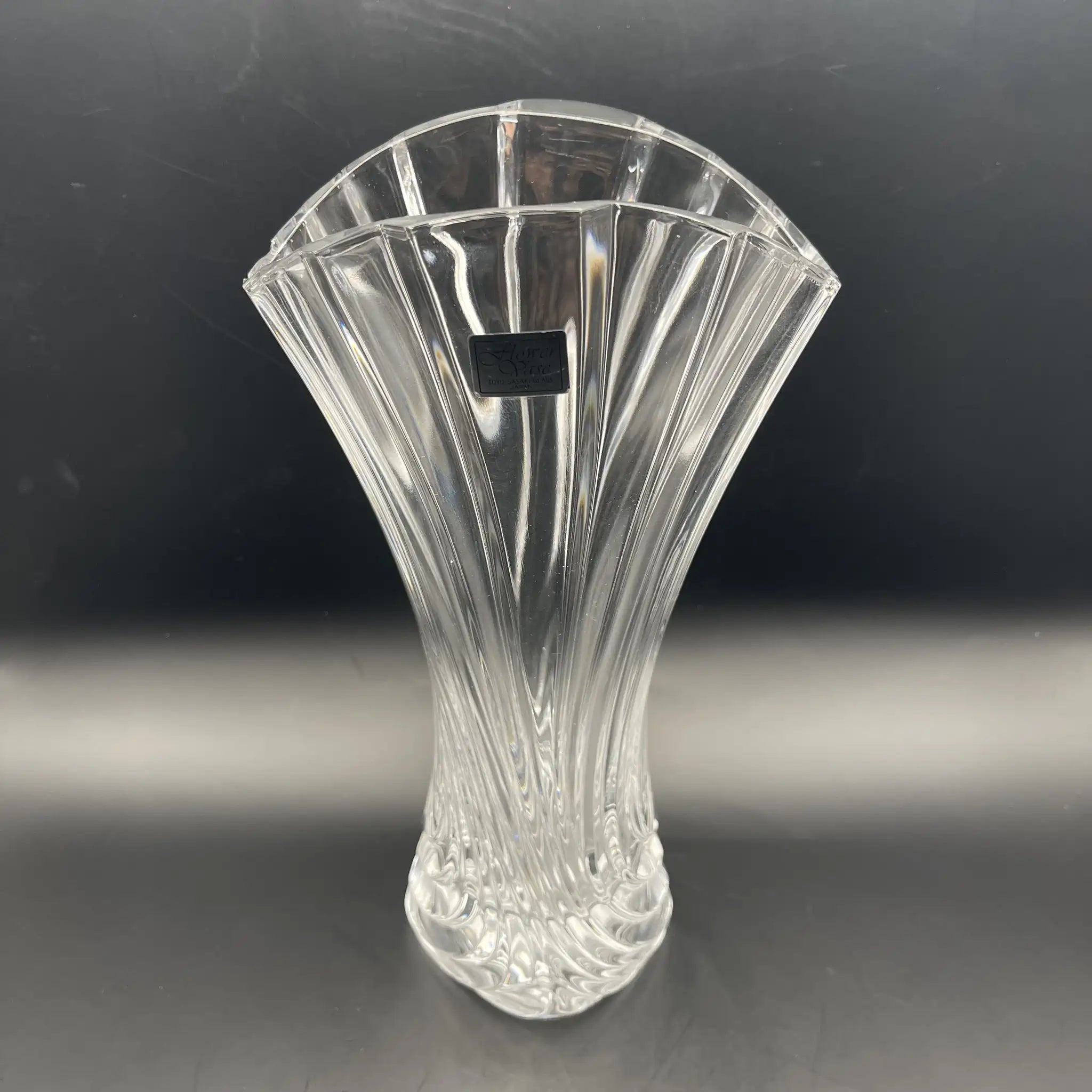 【リユース】 フラワーベース(花瓶) / 東洋佐々木ガラス / 未使用