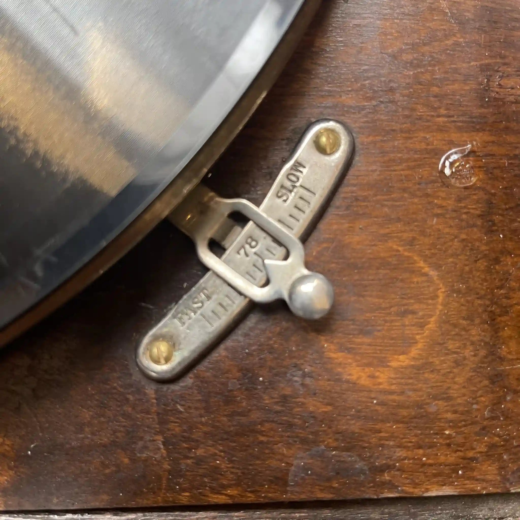 Antique Gramophone / Art Deco / 1910-1930s / Oak / British