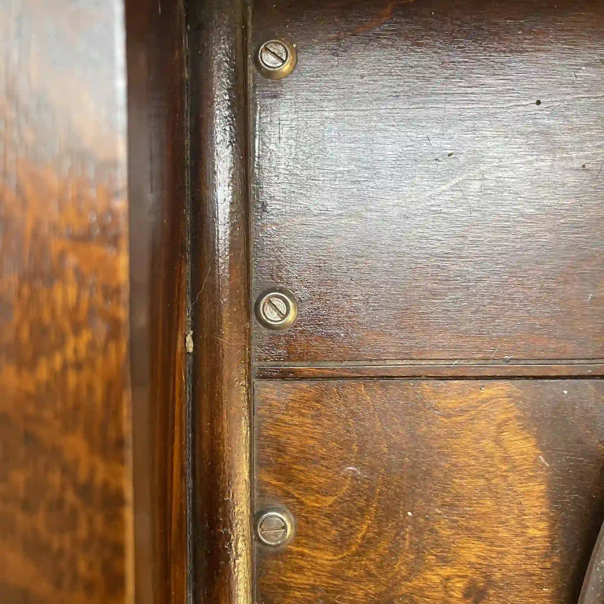 Antique Gramophone / Art Deco / 1910-1930s / Oak / British