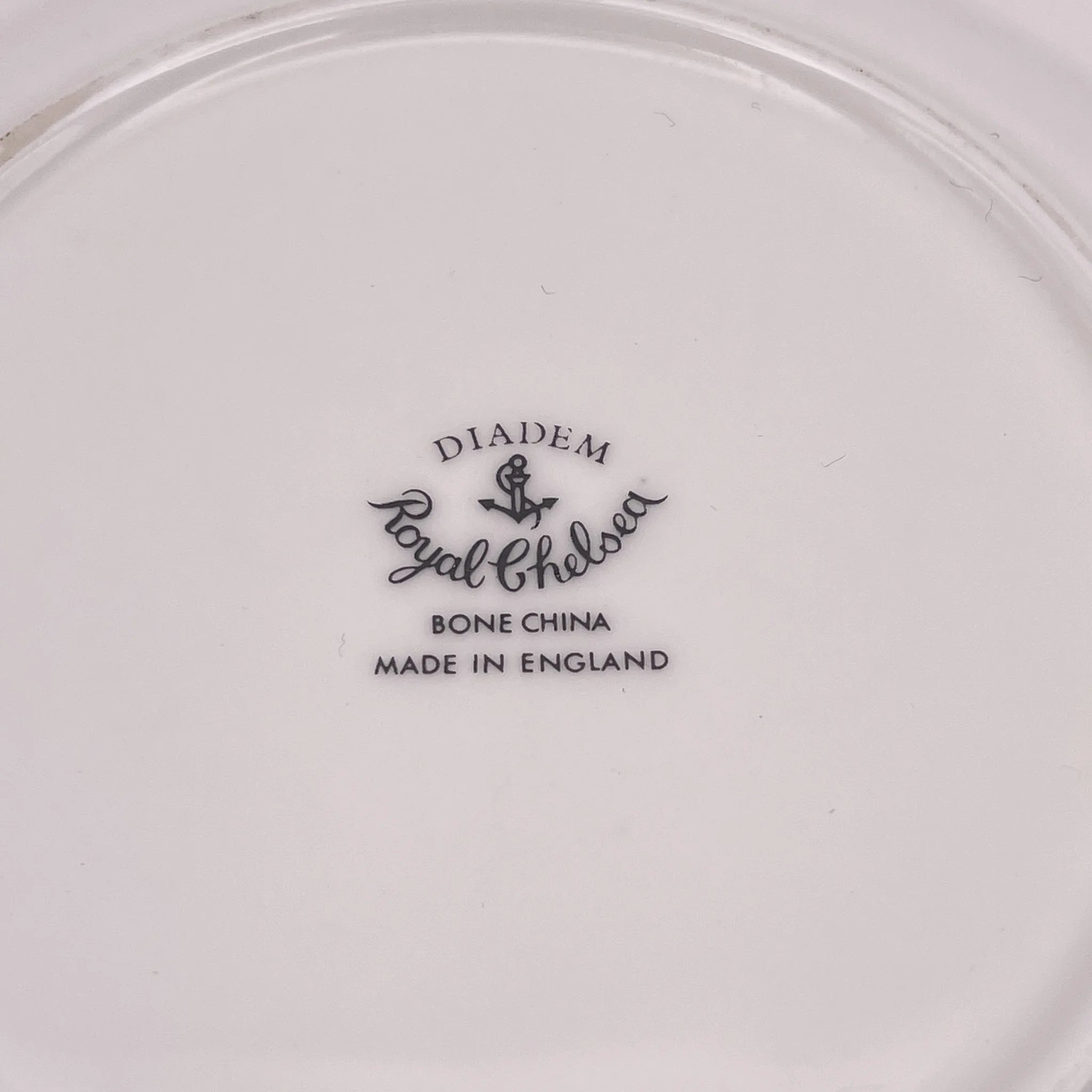 【アンティーク】 プレート(皿) 小 / Royal Chelsea(ロイヤル チェルシー) / Diadem / 1943年~1961年 / Bone China / イギリス