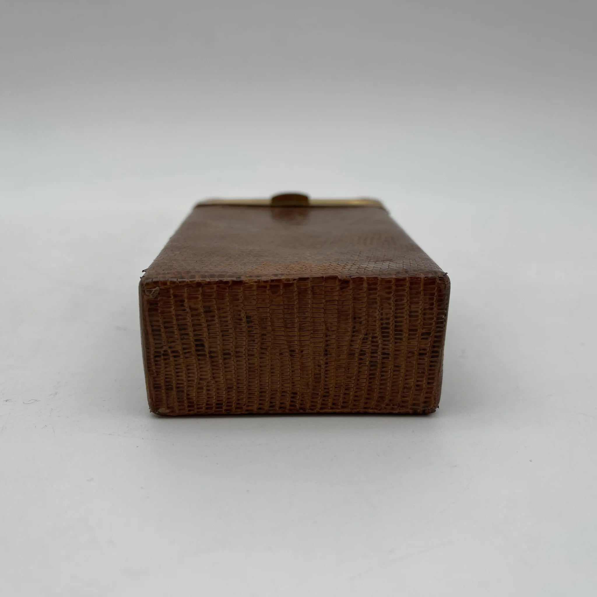 [Vintage] Cigarette case / Estimated mid-20C / Genuine leather / England