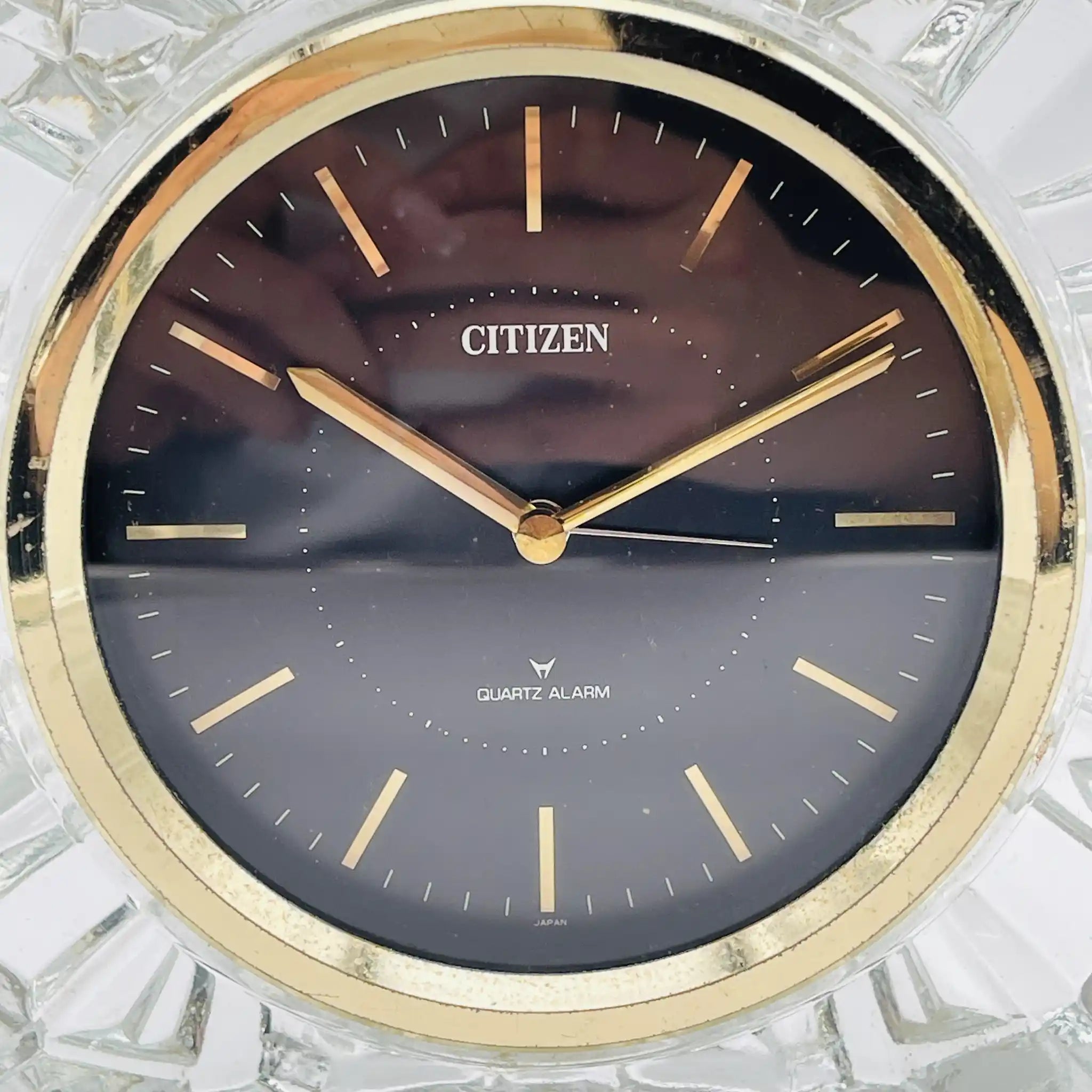 【リユース】 置き時計 / CITIZEN(シチズン) / 4RE635 / 1970年代後半から1980年代 / 日本 / クオーツ式置き時計