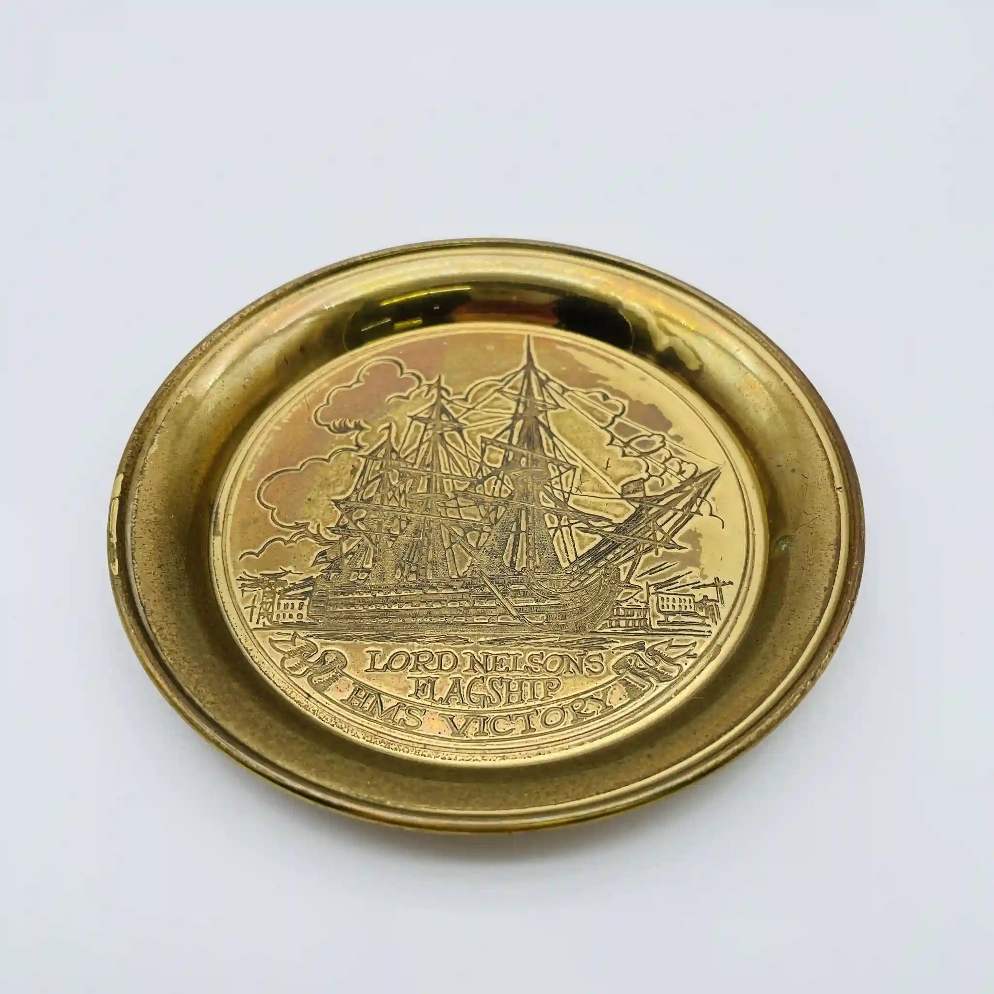 【ビンテージ】 ビンテージコースター / 真鍮 / イギリス