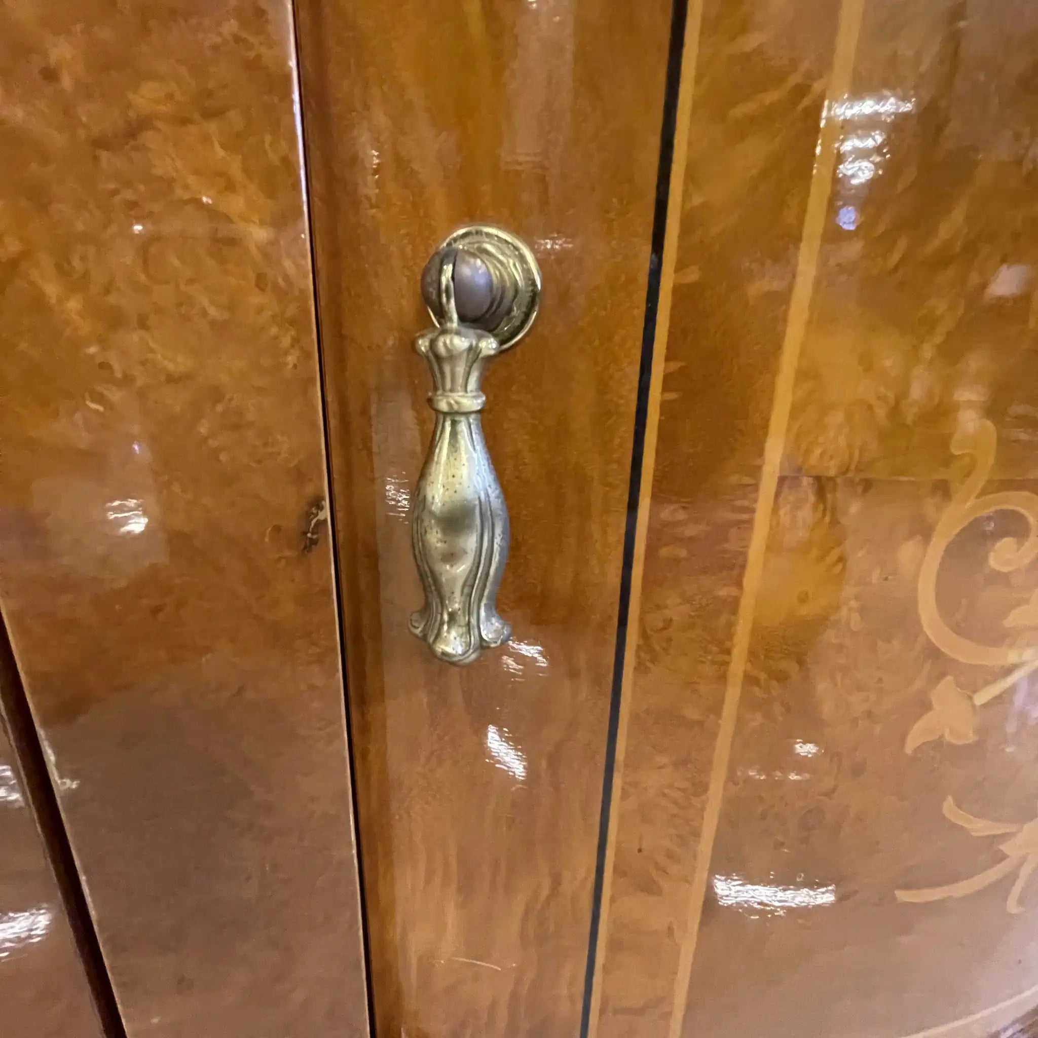 【リユース】 コンソールチェスト / 象嵌(インレイ） 工場リペア済