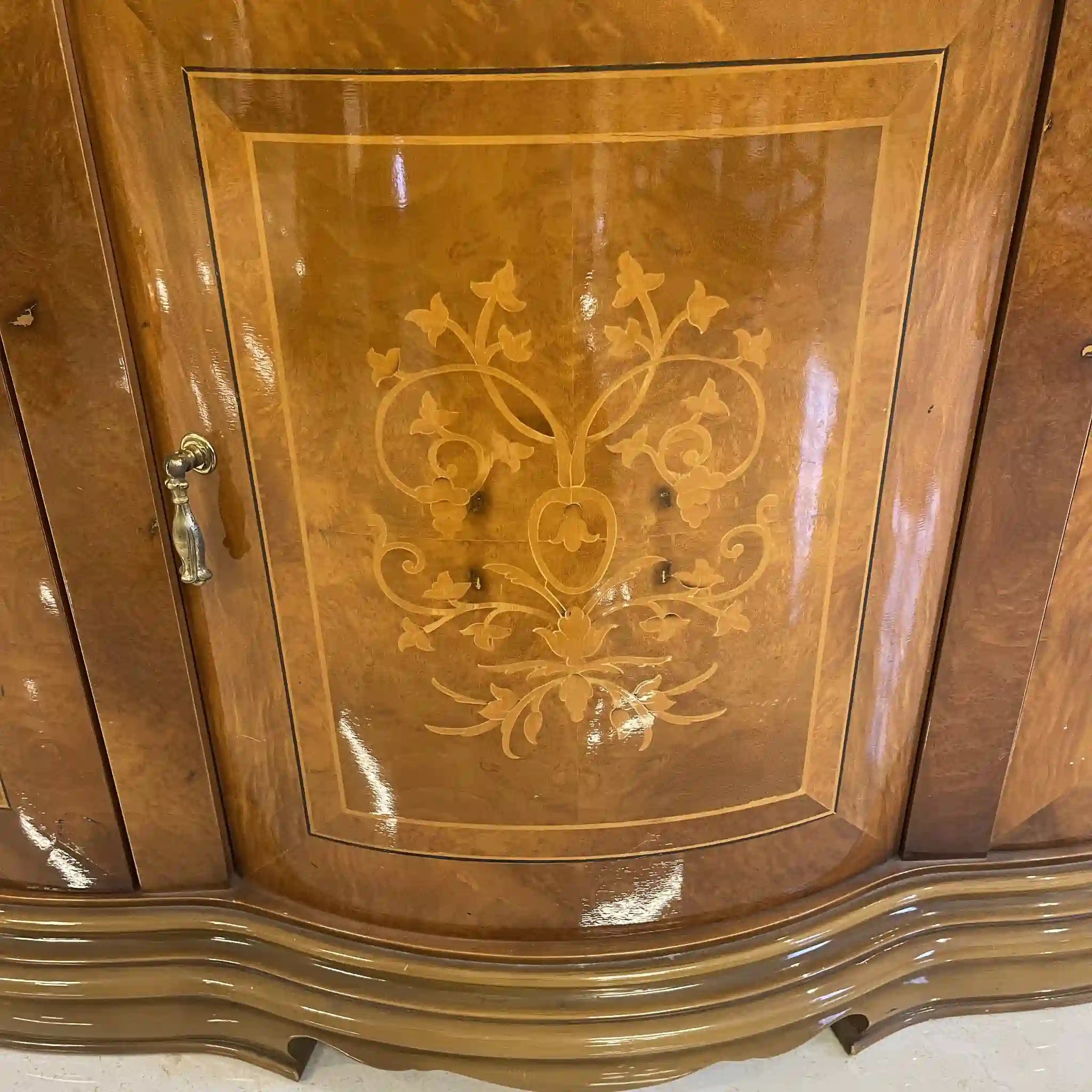 【リユース】 コンソールチェスト / 象嵌(インレイ） 工場リペア済