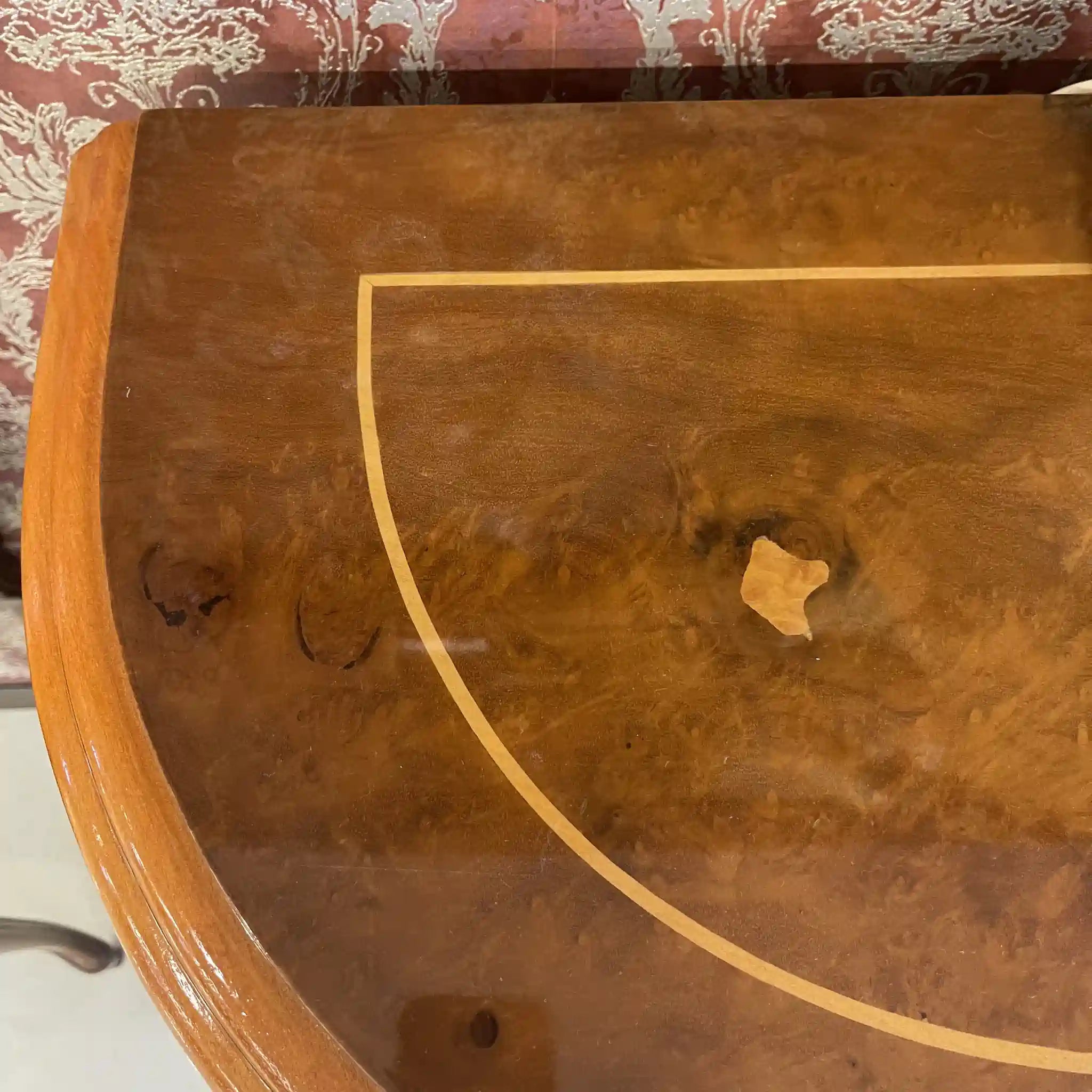 【リユース】 コンソールチェスト / 象嵌(インレイ） 工場リペア済