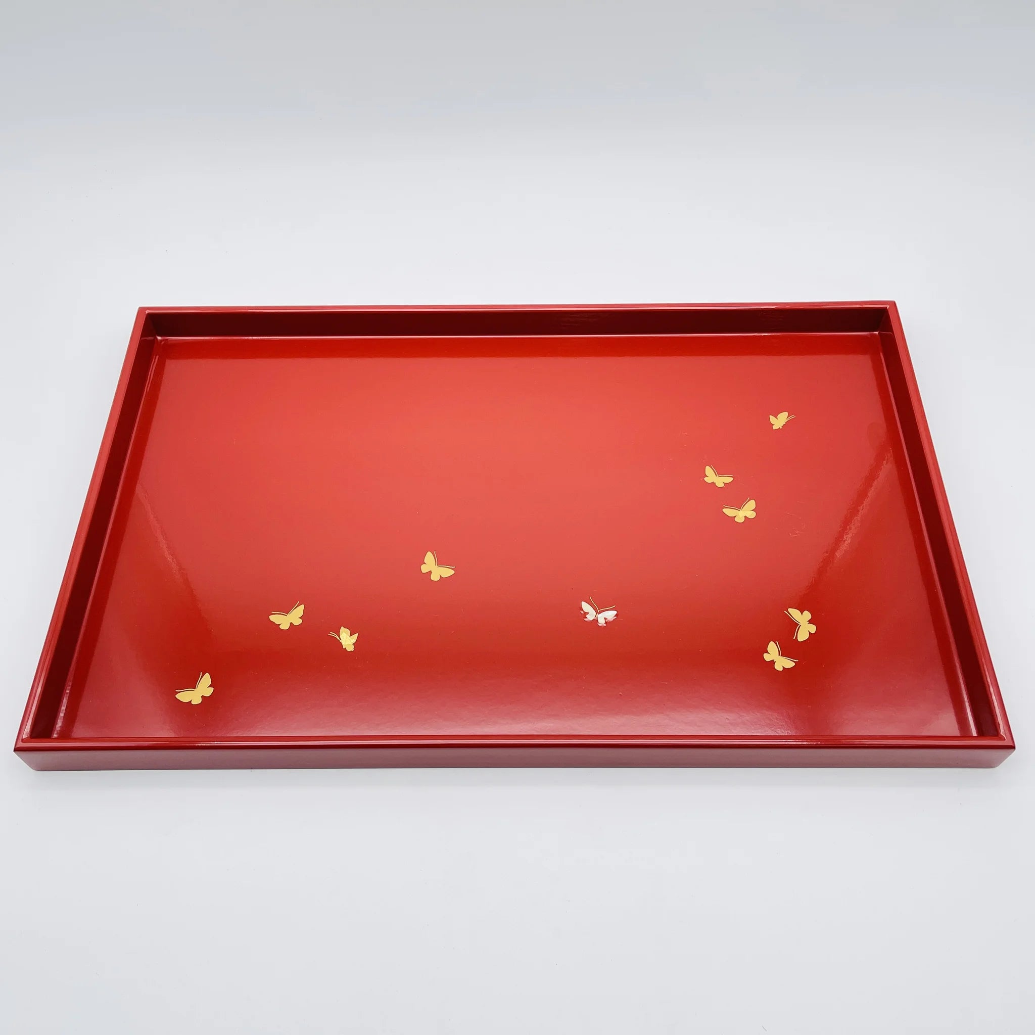 【リユース】 トレイ 漆器シック / HANAE MORI