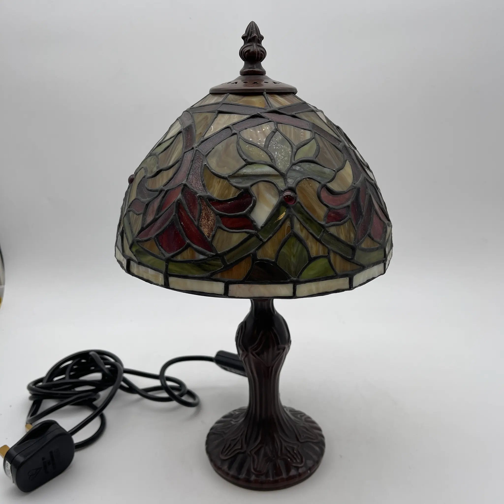 【リユース】 テーブルランプ / ティファニー・スタイル / 20C後期 / ガラス / イギリス