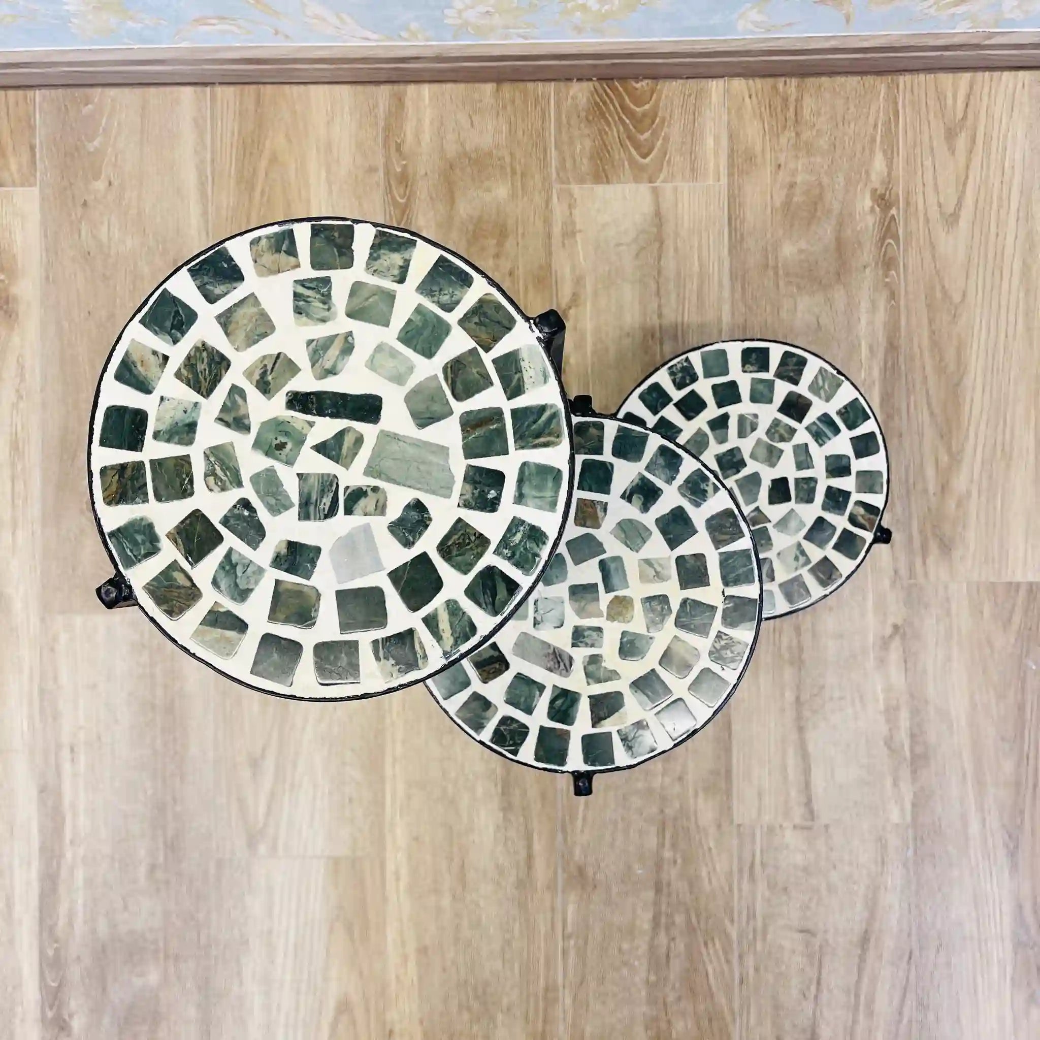 【リユース】 ガーデンラック / アイアン / モザイクタイル