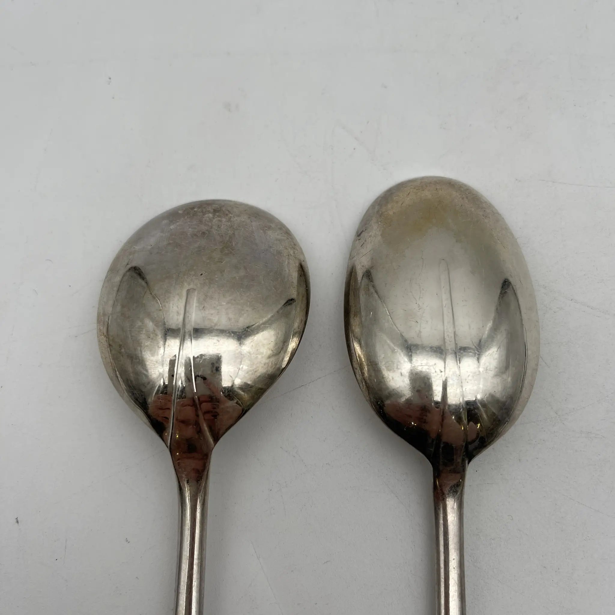 【复古】餐具套装6p /餐桌刀餐桌叉甜点叉子餐桌勺汤勺/估计1920-1950s /银盘/英国/ epns