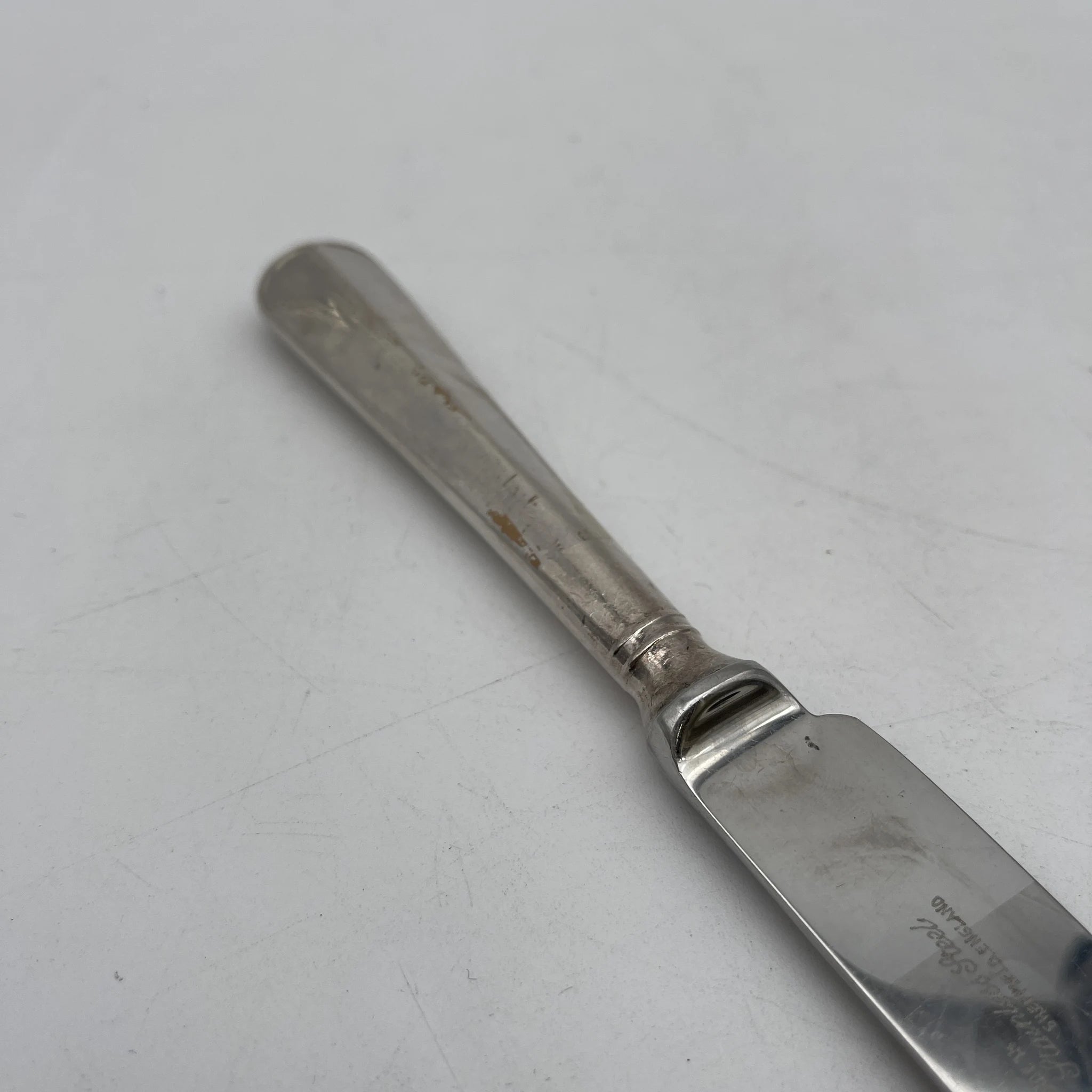 [Vintage] Dinner knife / Estimated 1920-1950s / Silver plate / England / EPNS