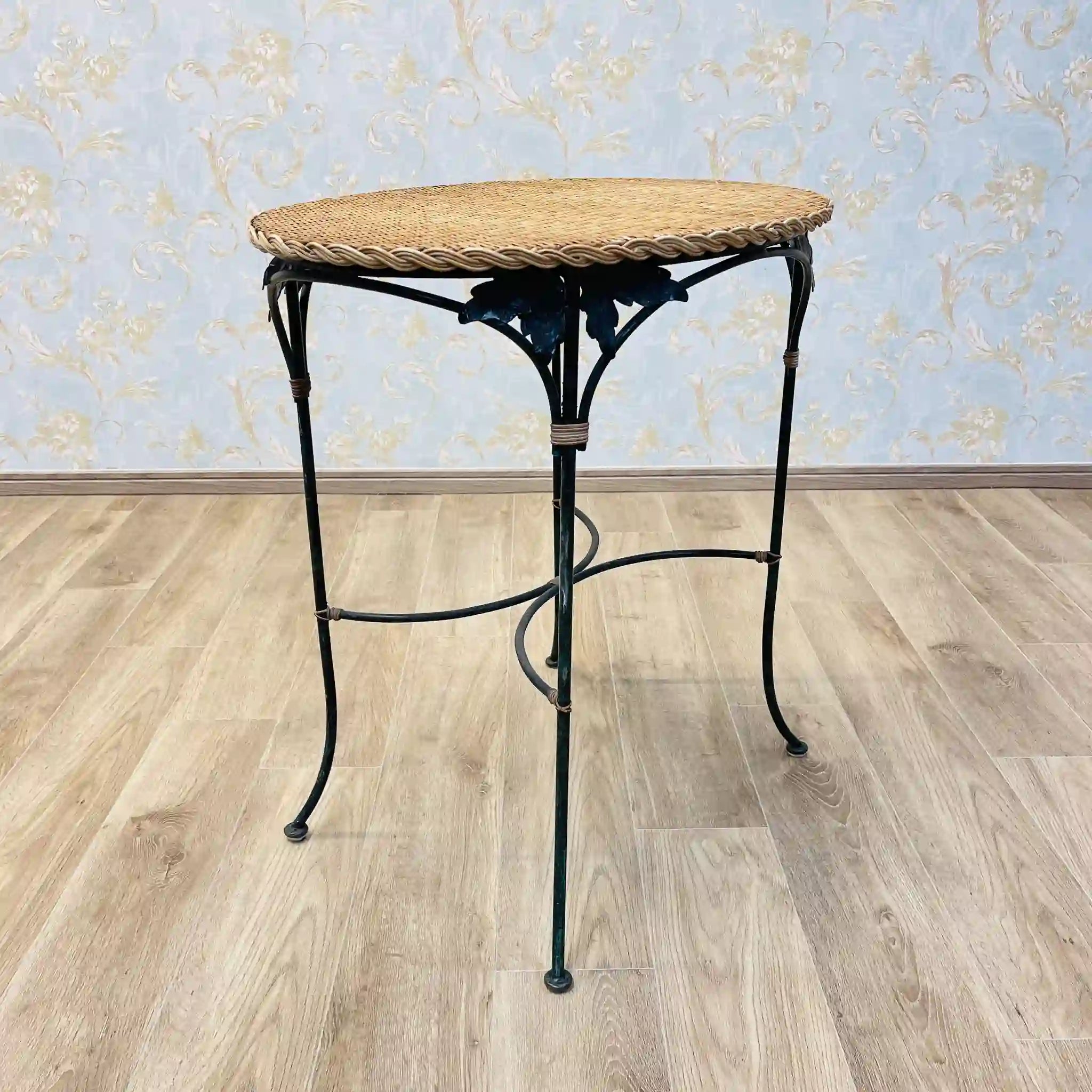 【リユース】 ガーデンテーブル / ラタン