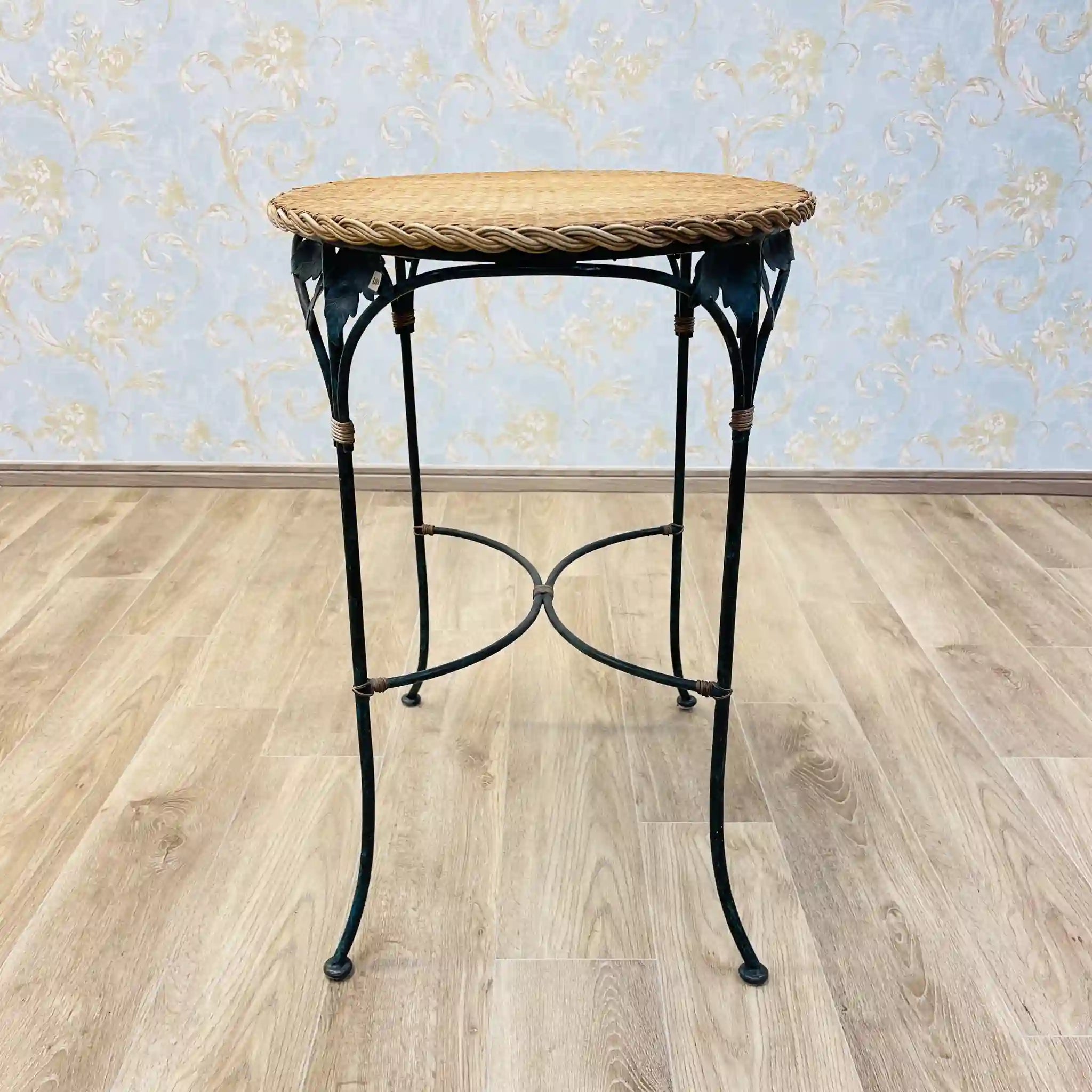 【リユース】 ガーデンテーブル / ラタン