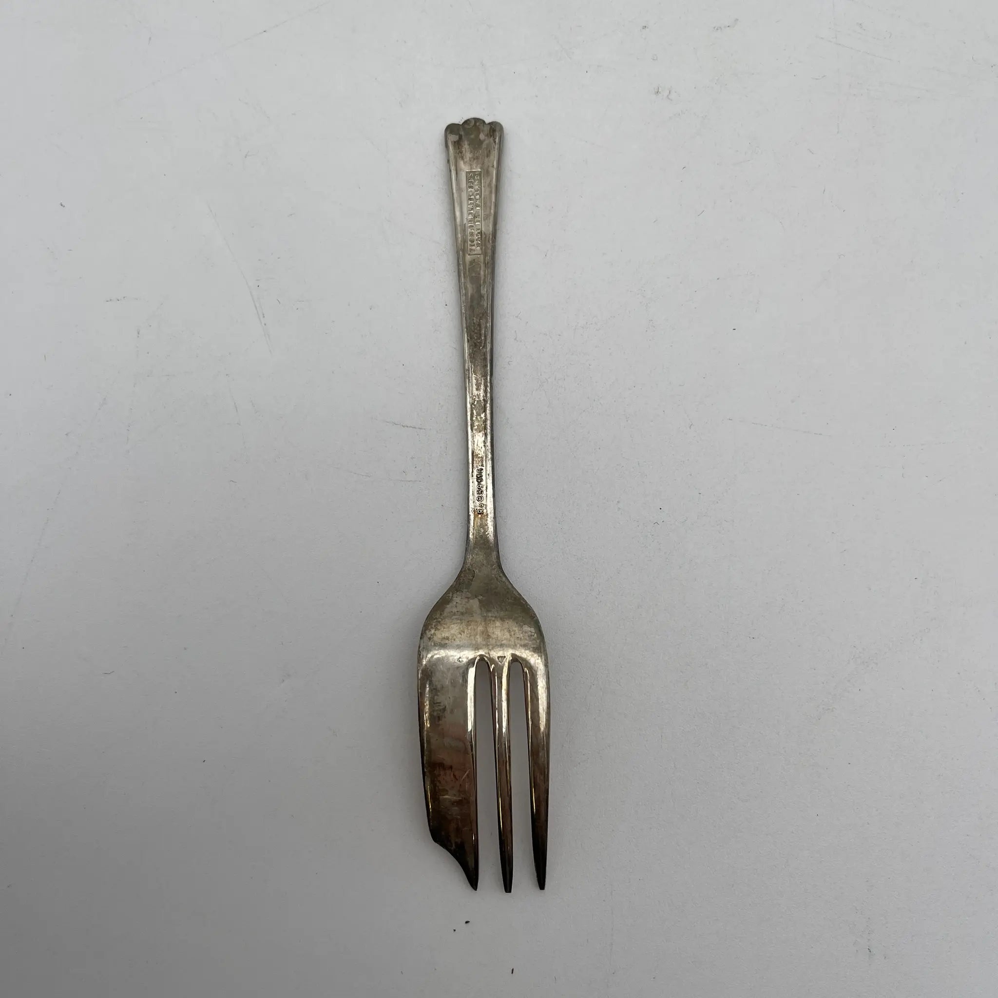 [Vintage] Cake fork / Yeoman / Estimated 1930-1950s / Silver plate / England / EPNS