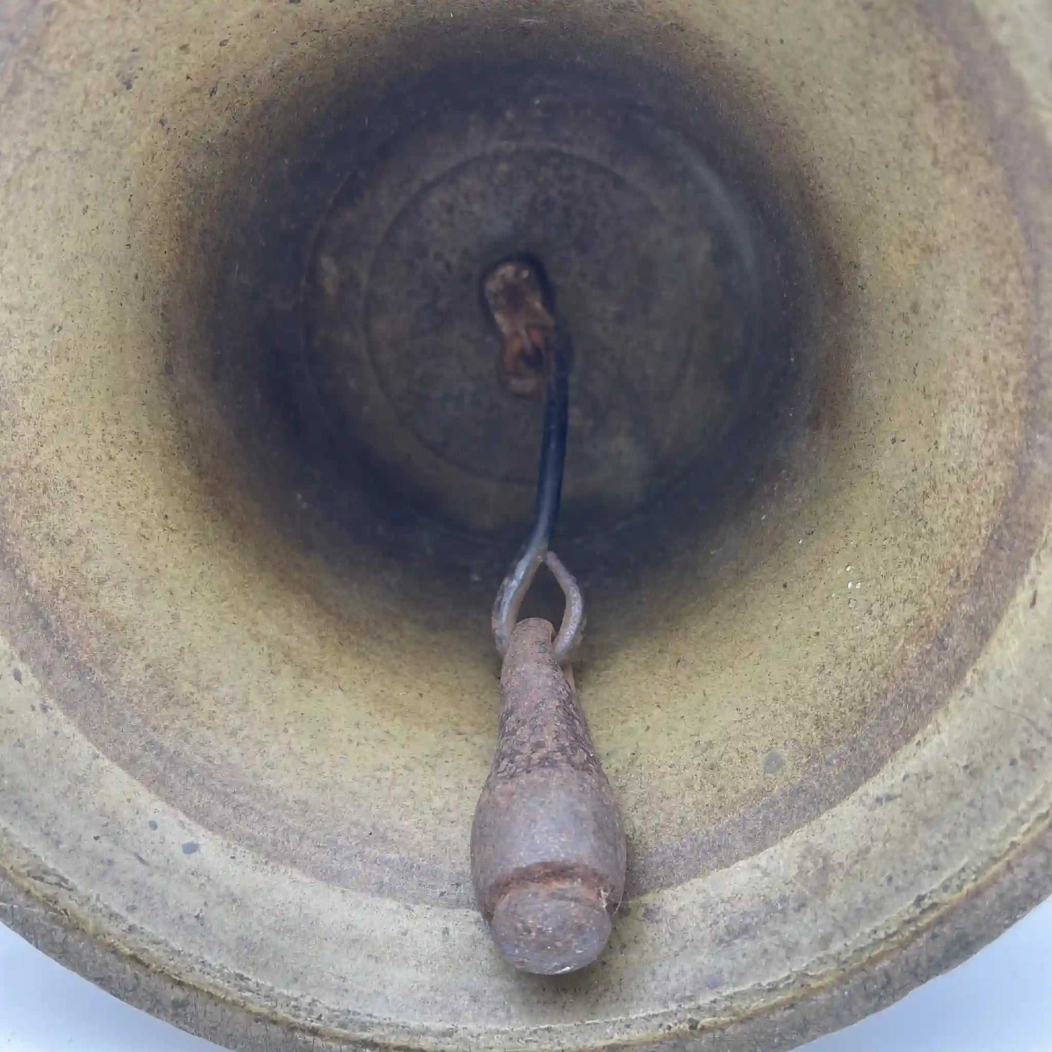 [Antique] Handbell / Estimated early 20C / Brass / Europe