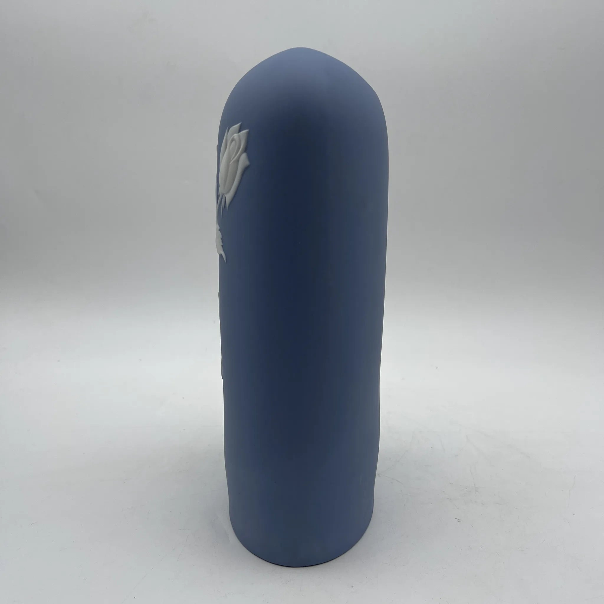 【リユース】 花瓶 / O-S-Y / ストーンウェア / 日本 / ジャスパーウェア風, 薔薇