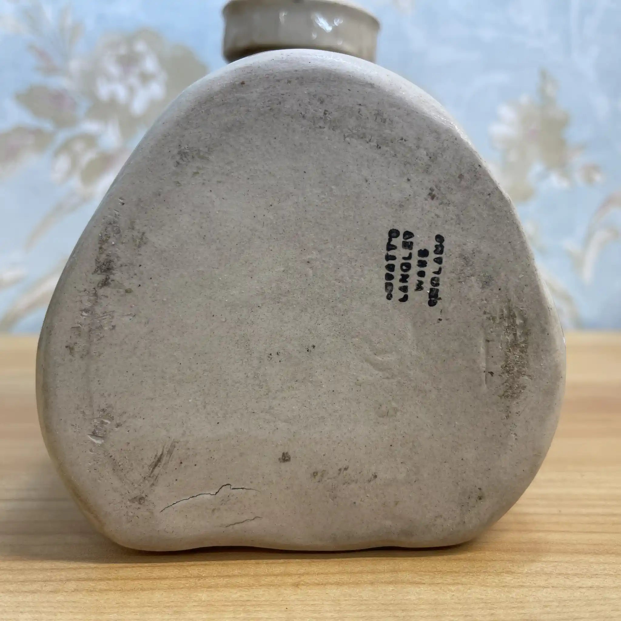 【アンティーク】 ベッド・ウォーマー (湯たんぽ) / Lovatt / 推定1900前後 / ストーンウェア / イギリス