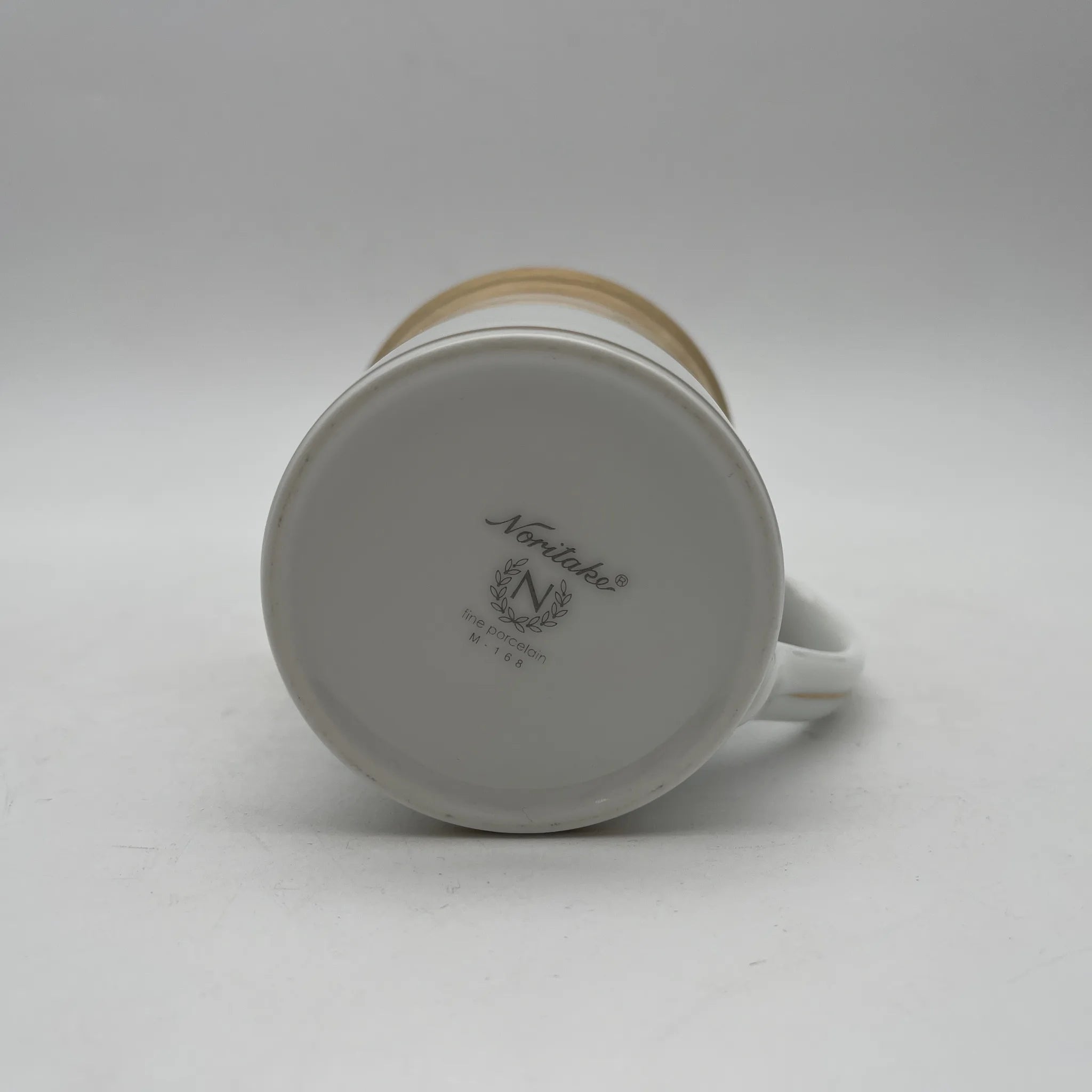 【再利用】马克杯/ Noritake / 1980-2000s /瓷器/日本/金彩，唐草