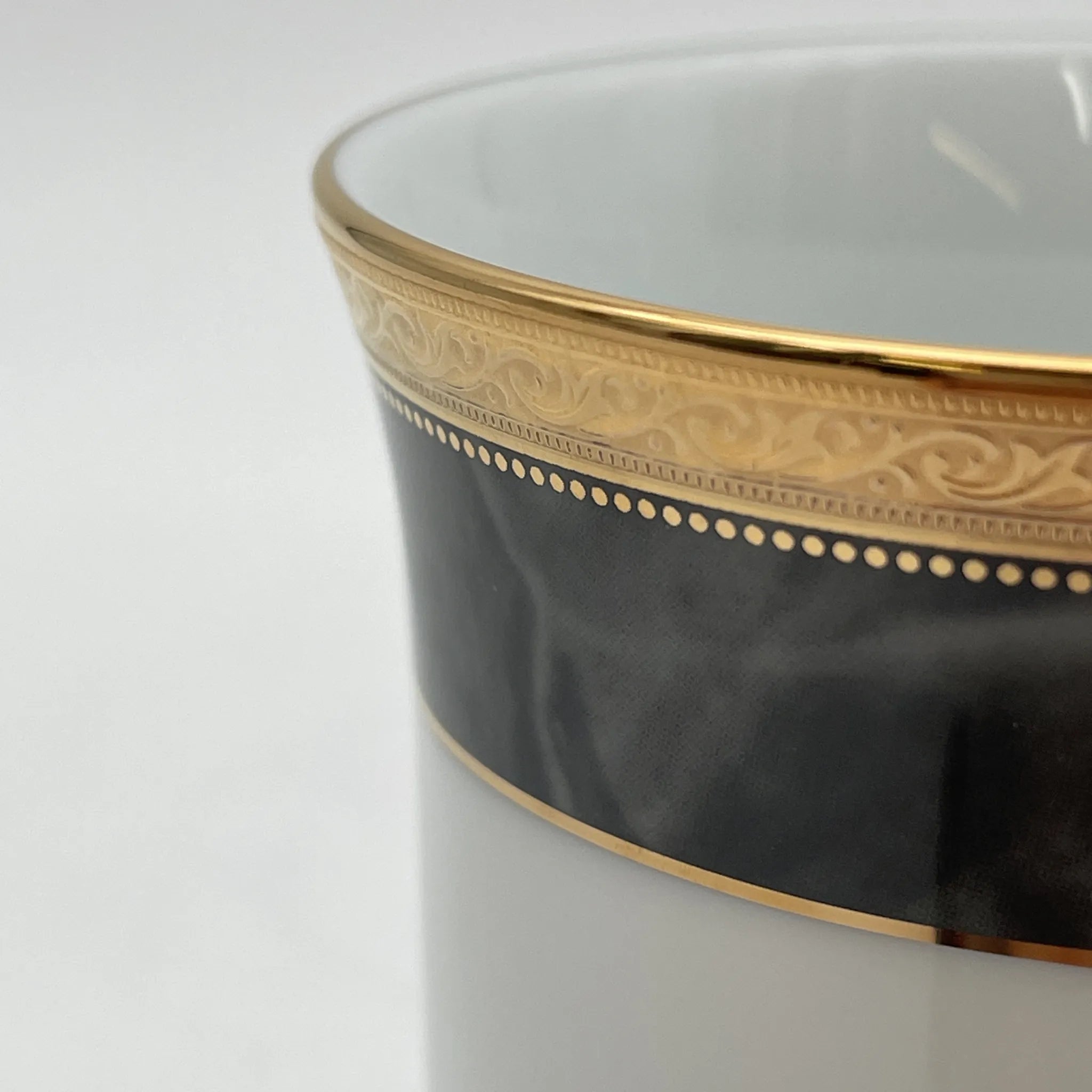 【再利用】马克杯/ Noritake / 1980-2000s /瓷器/日本/金彩，唐草