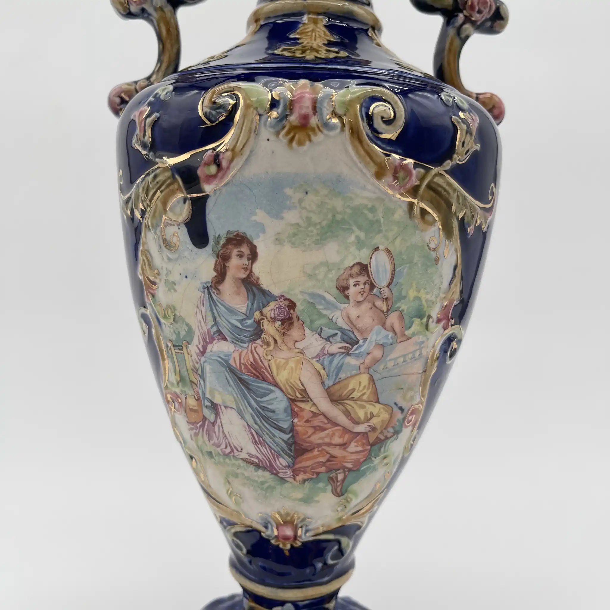 【古董】花瓶 / 維多利亞風格 / 19世紀末至20世紀初 / 英國