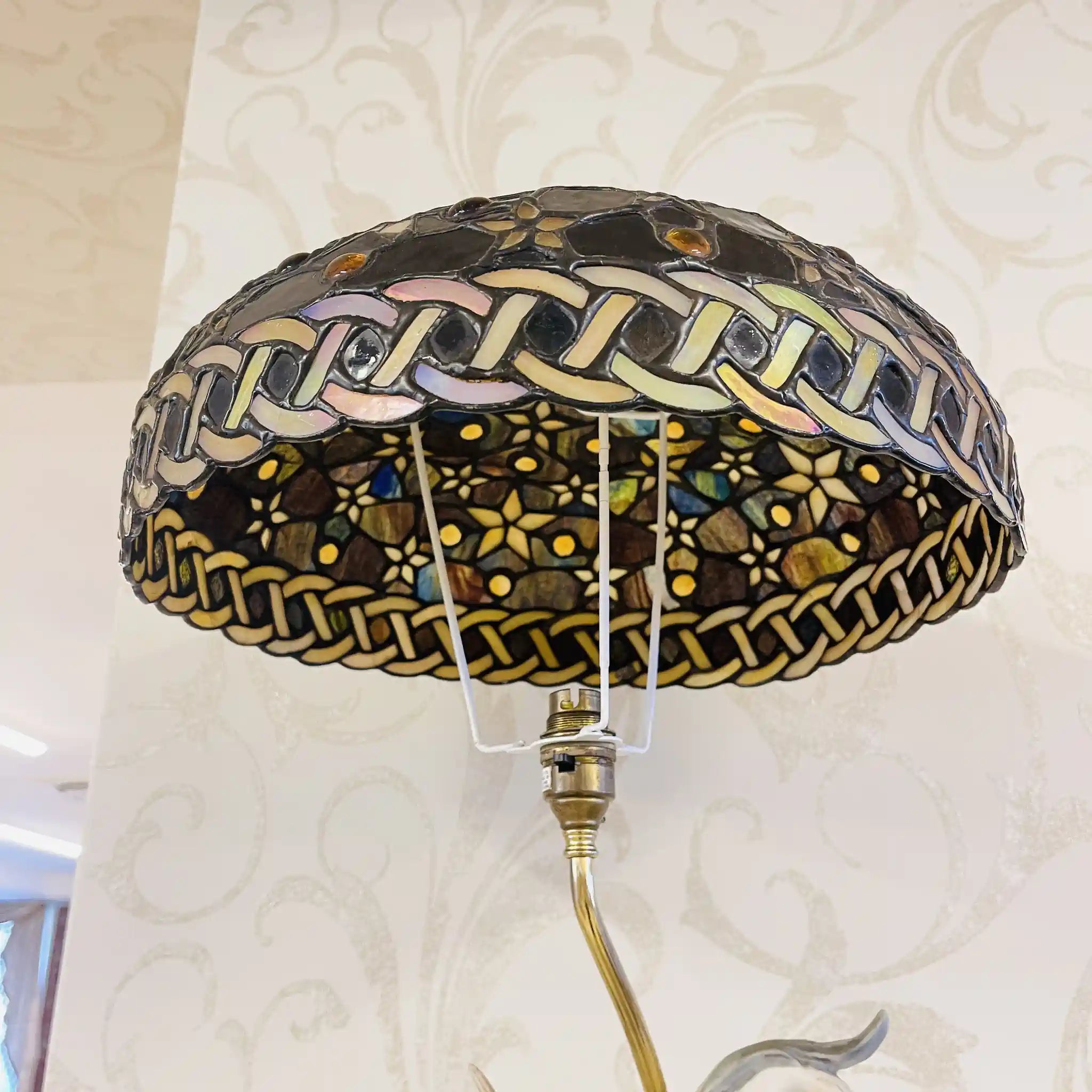 【アンティーク】 テーブルランプ＆ランプシェード