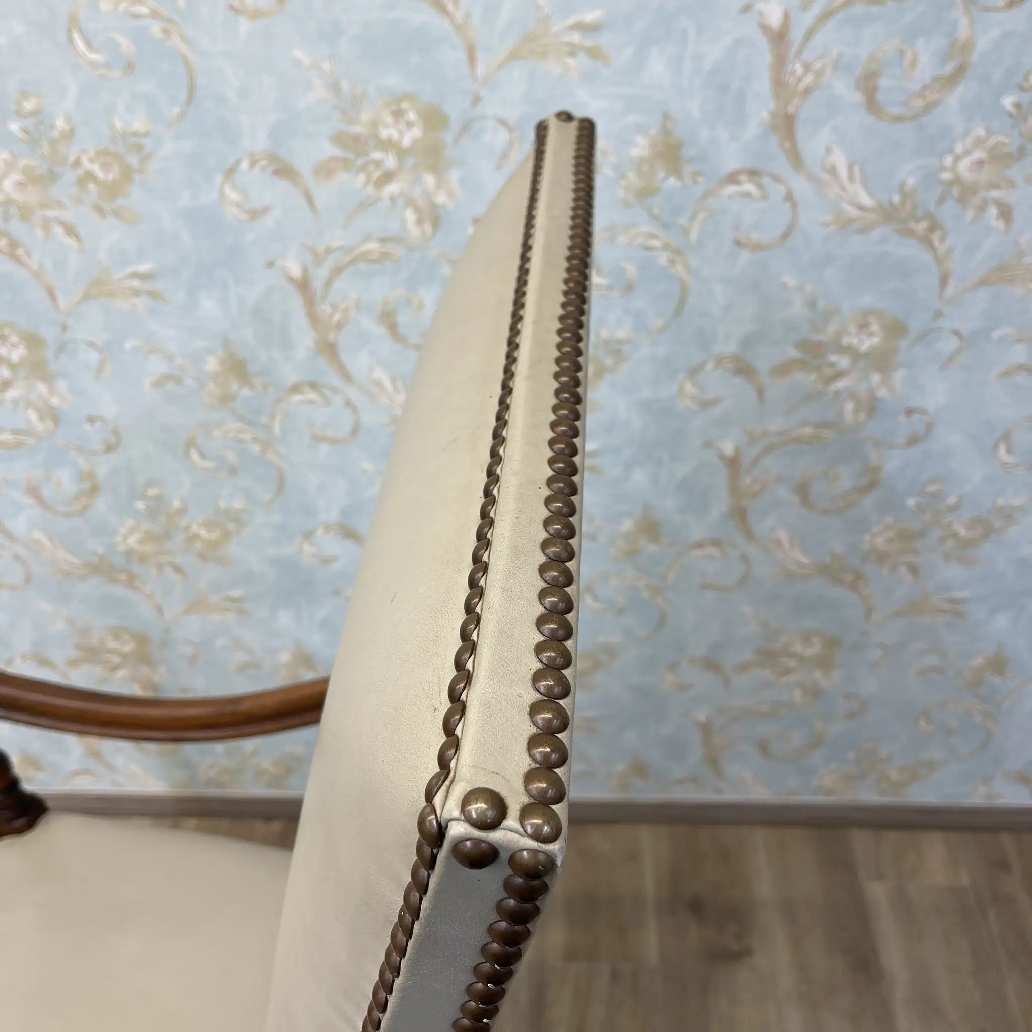 【アンティーク】 ハイバックチェア / 推定20C初頭 / ウォールナット材 / フランス / バラスター, スクロール, 透かし彫り