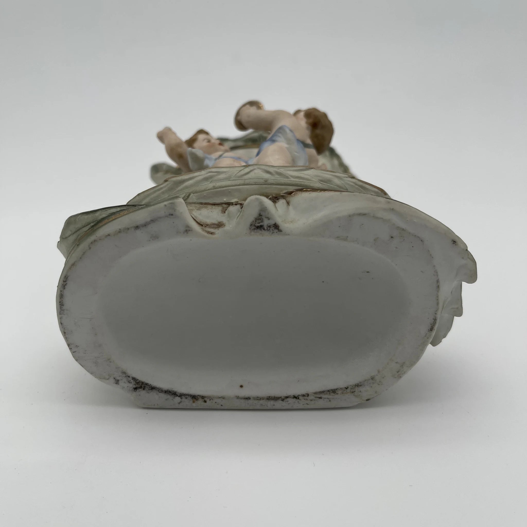 【アンティーク】 ポーセリンクロック / ネオ・ロココ（ルイ15世復古様式 / フランス / ハンドペイント・ポーセリン,ロカイユ・スクロール,エナメルダイアル