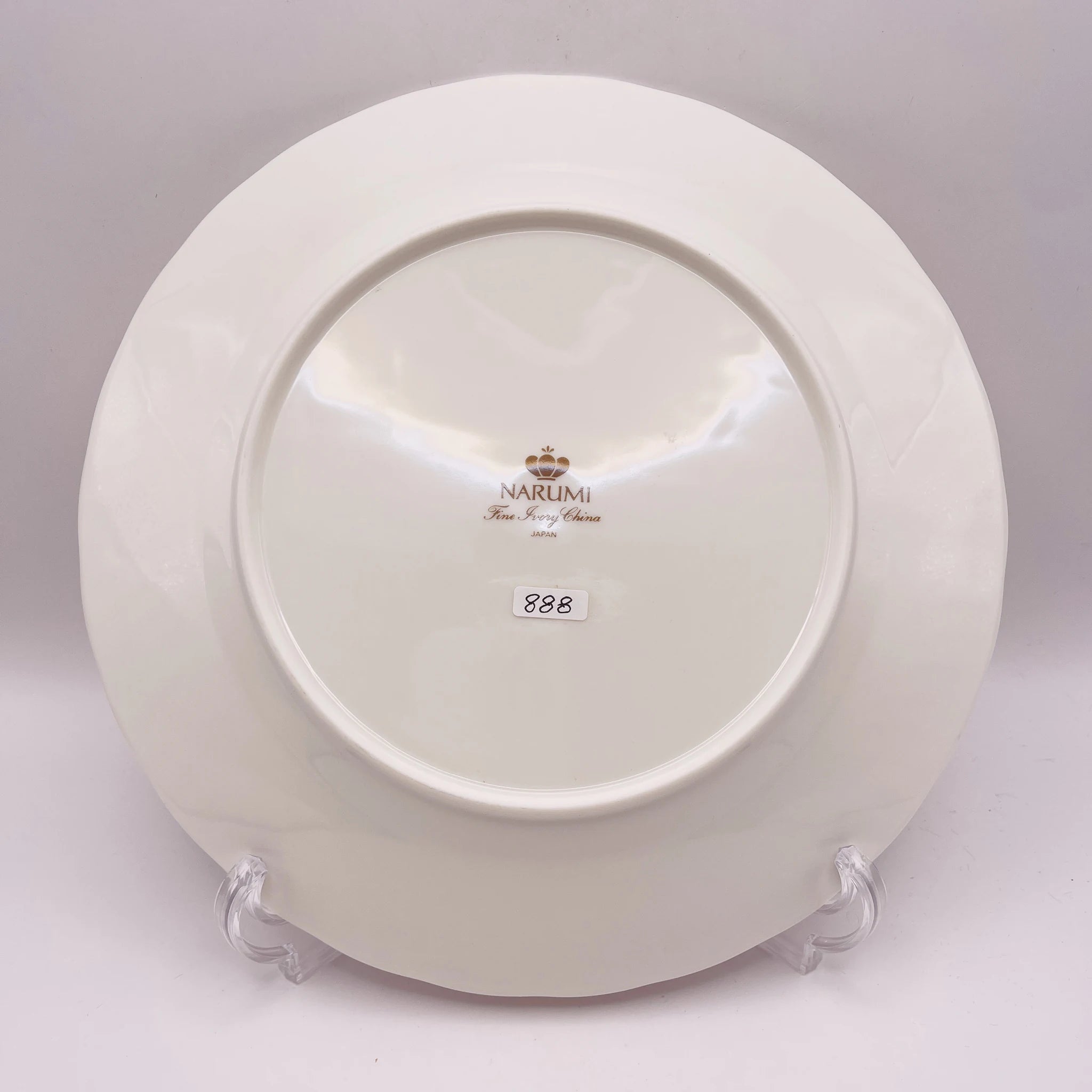 【リユース】 プレート(皿) / NARUMI / Fine Ivory China / Fine China / 未使用