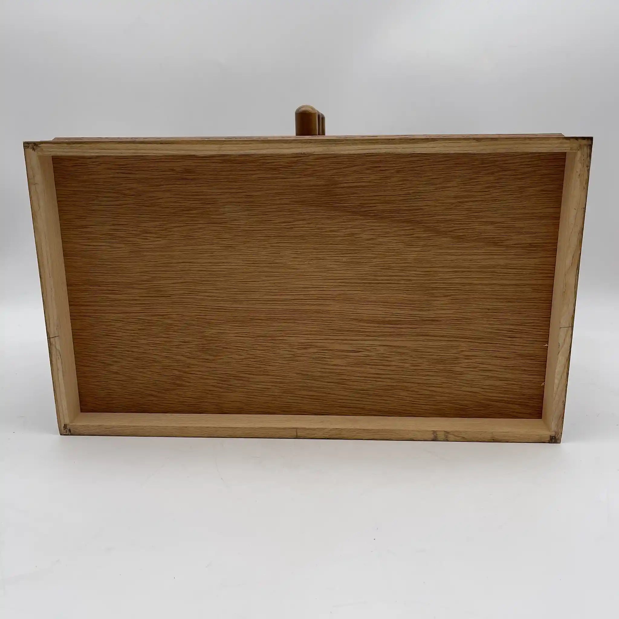 [Reuse] Jewelry box / oak / Japan / with mirror, with partitions