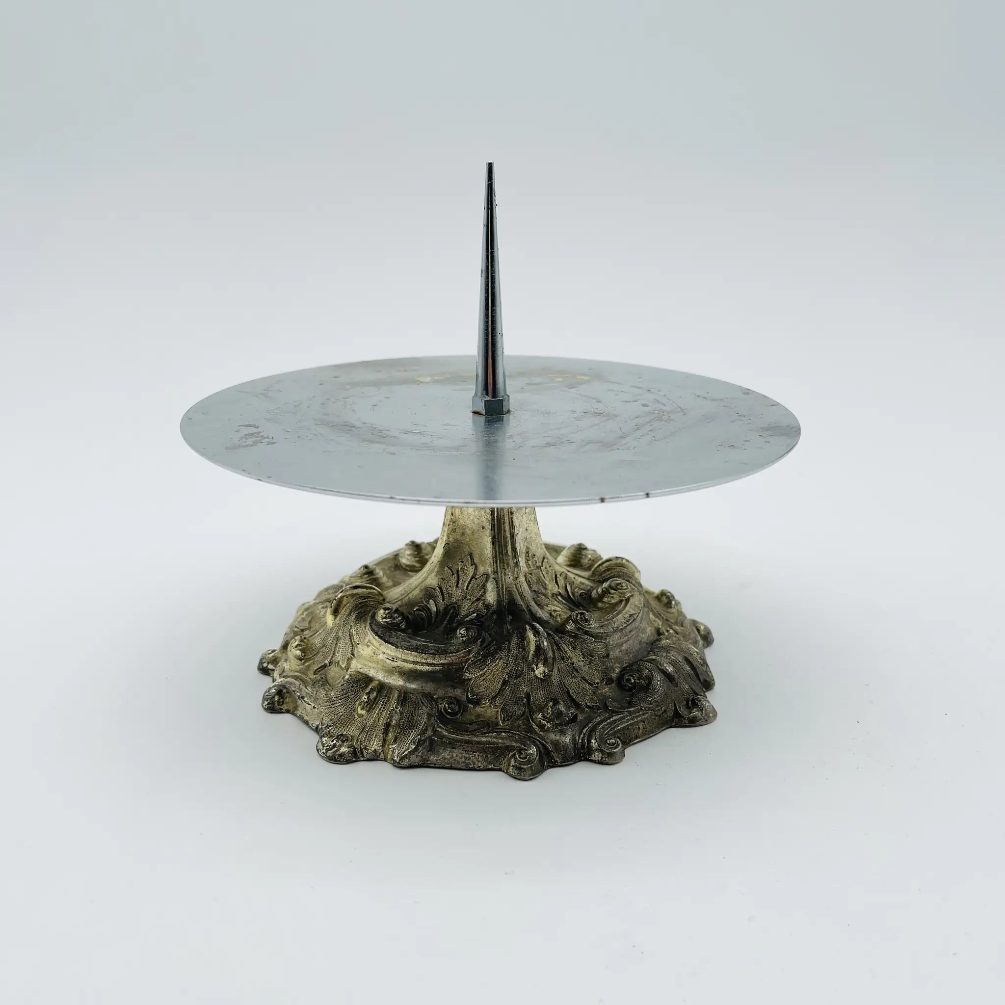 【リユース】 燭台(キャンドルホルダー) / シルバー