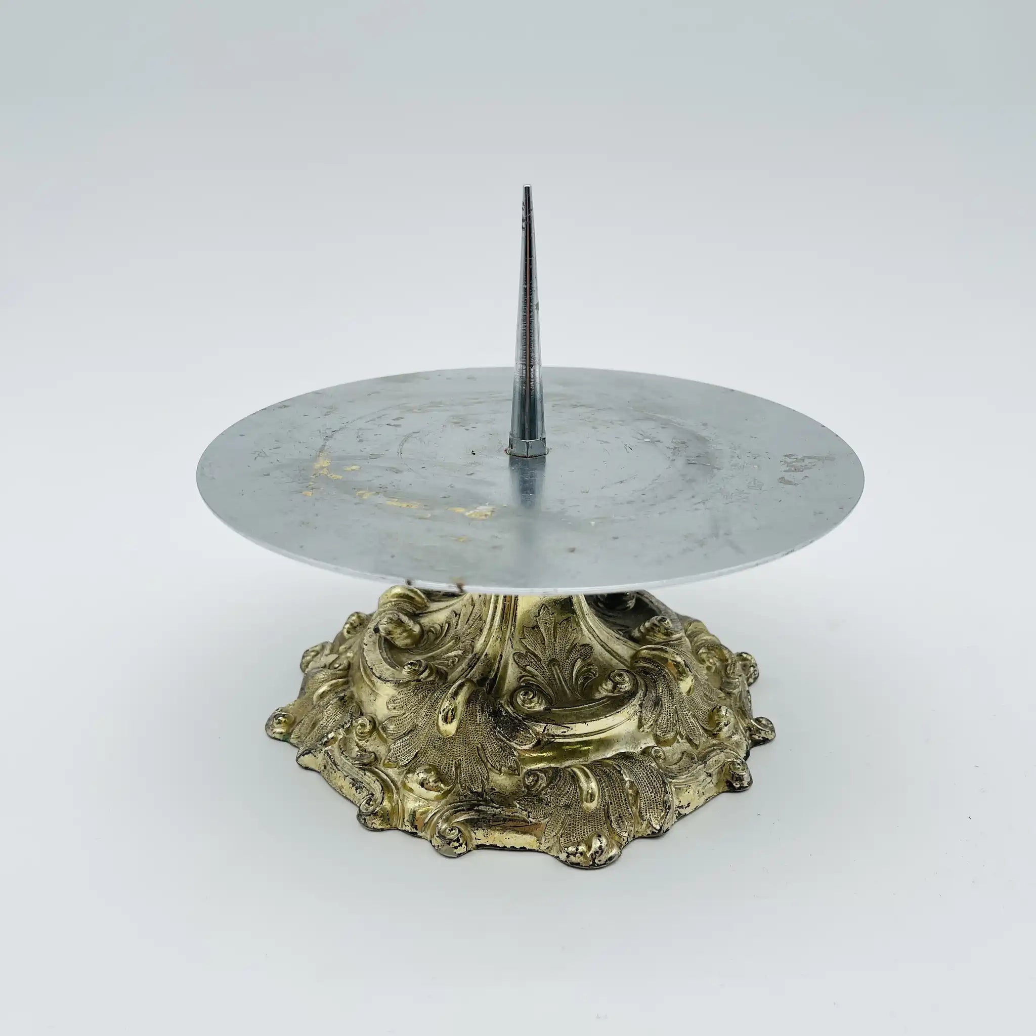 【リユース】 燭台(キャンドルホルダー) / シルバー