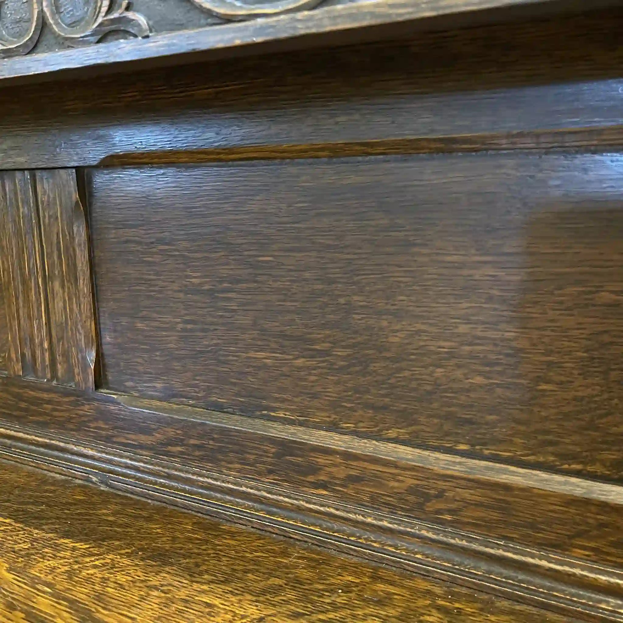 古董餐邊櫃 / 波旁腿 / 橡木 / 英國