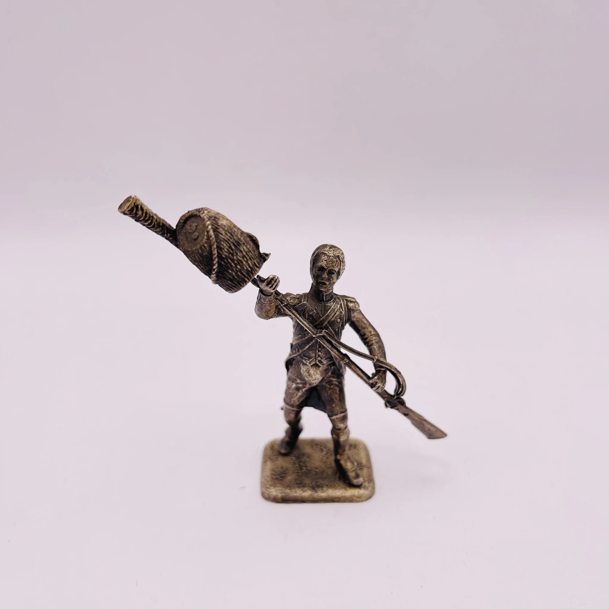 【アンティーク】 ピューター製兵士像 / ピューター / フランス