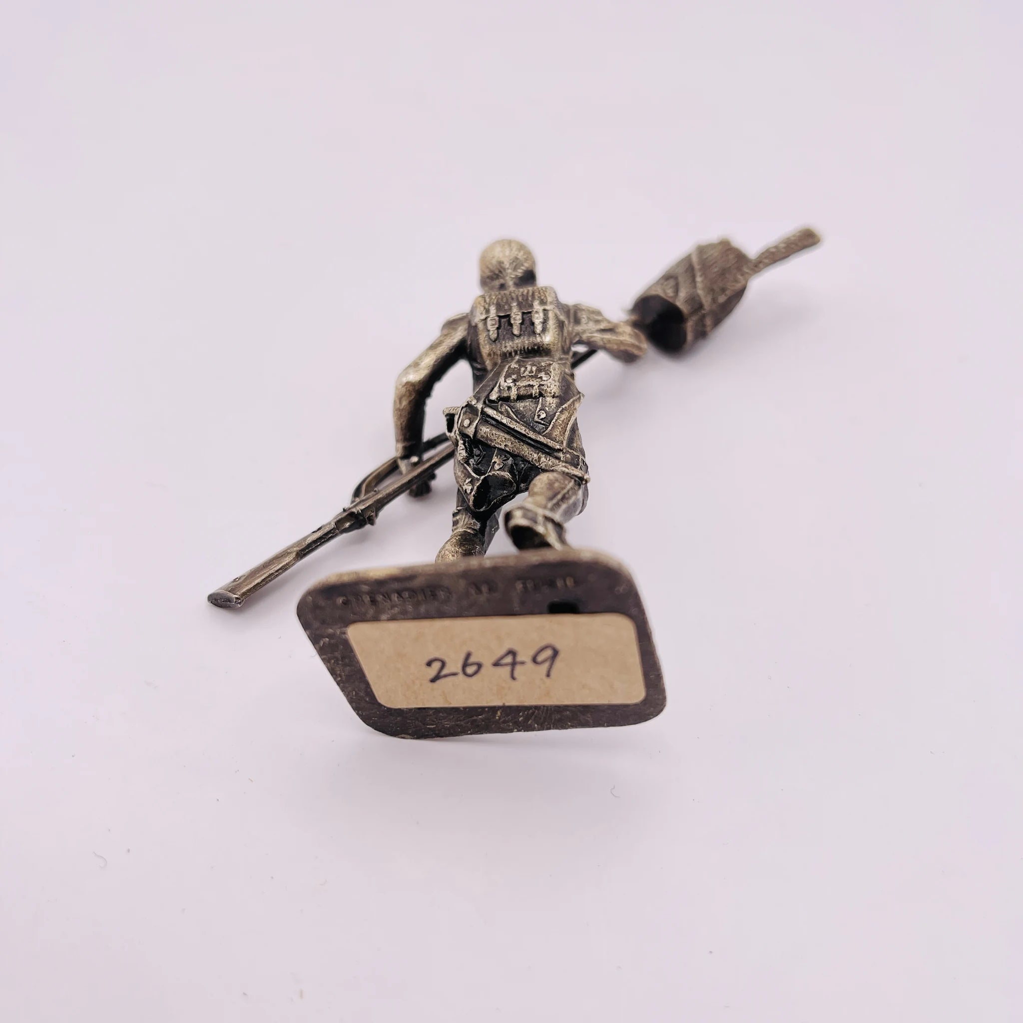 【アンティーク】 ピューター製兵士像 / ピューター / フランス