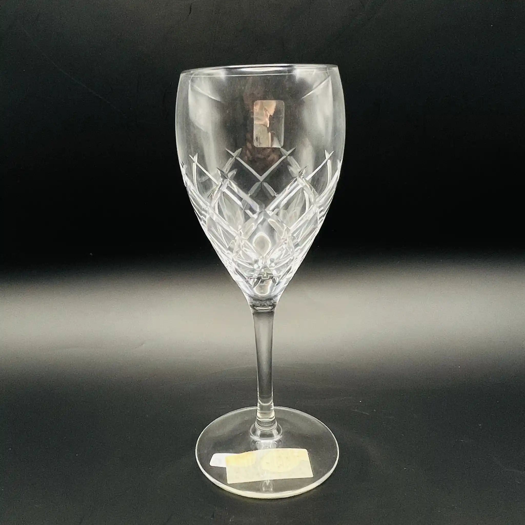 【リユース】 ワイングラスセット 2P / フランス / 24%pbo / 箱付き