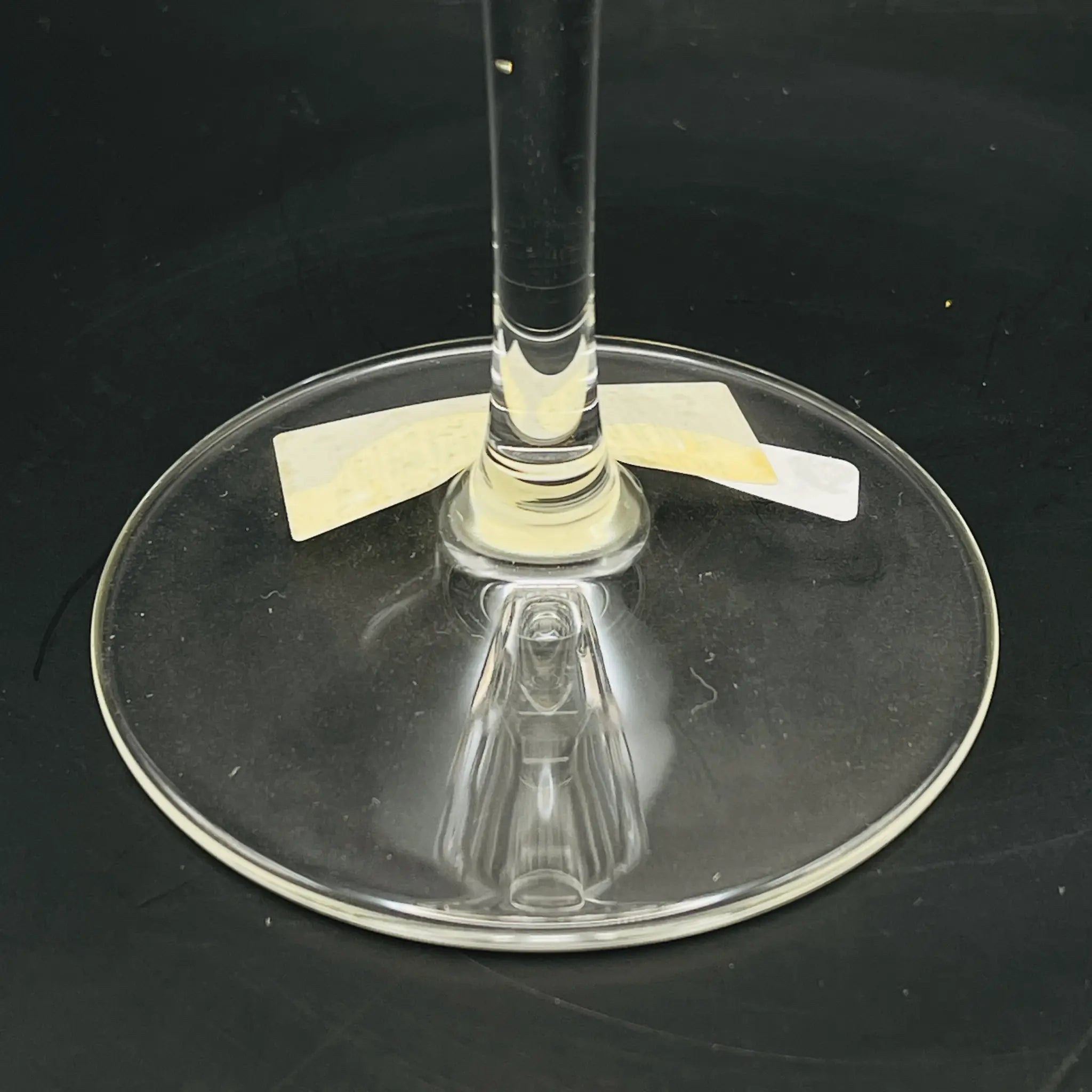 【リユース】 ワイングラスセット 2P / フランス / 24%pbo / 箱付き