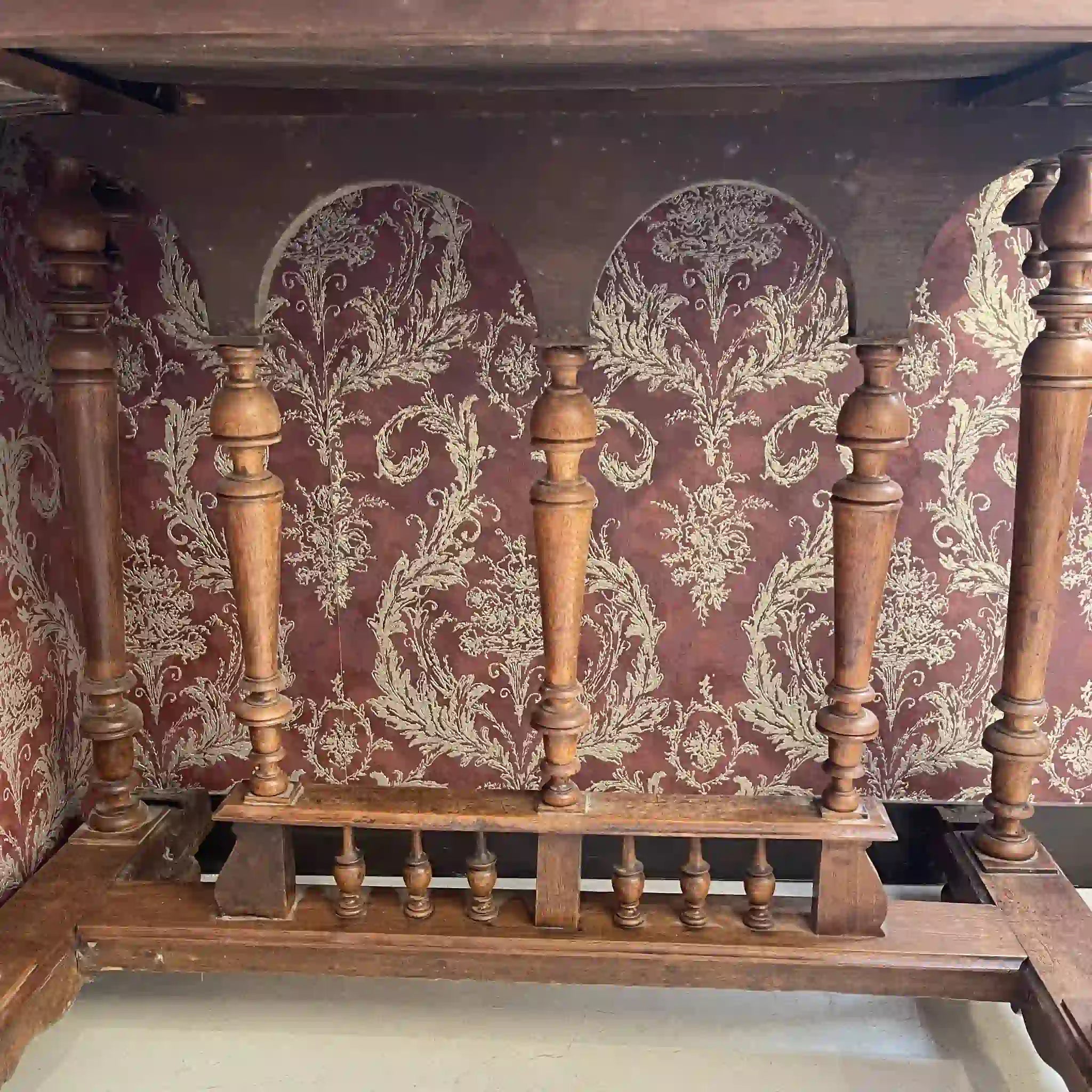 [古董] 古董桌 /
胡桃木/法國