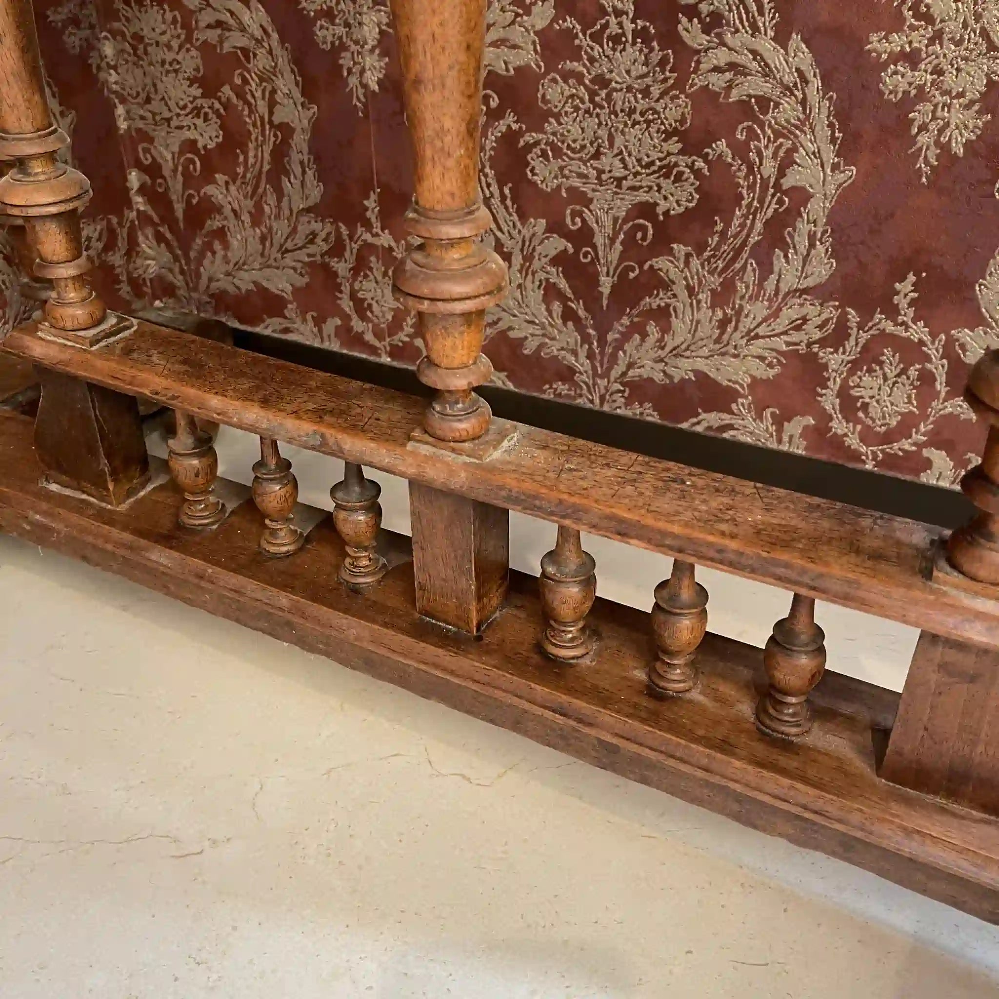 [古董] 古董桌 /
胡桃木/法國