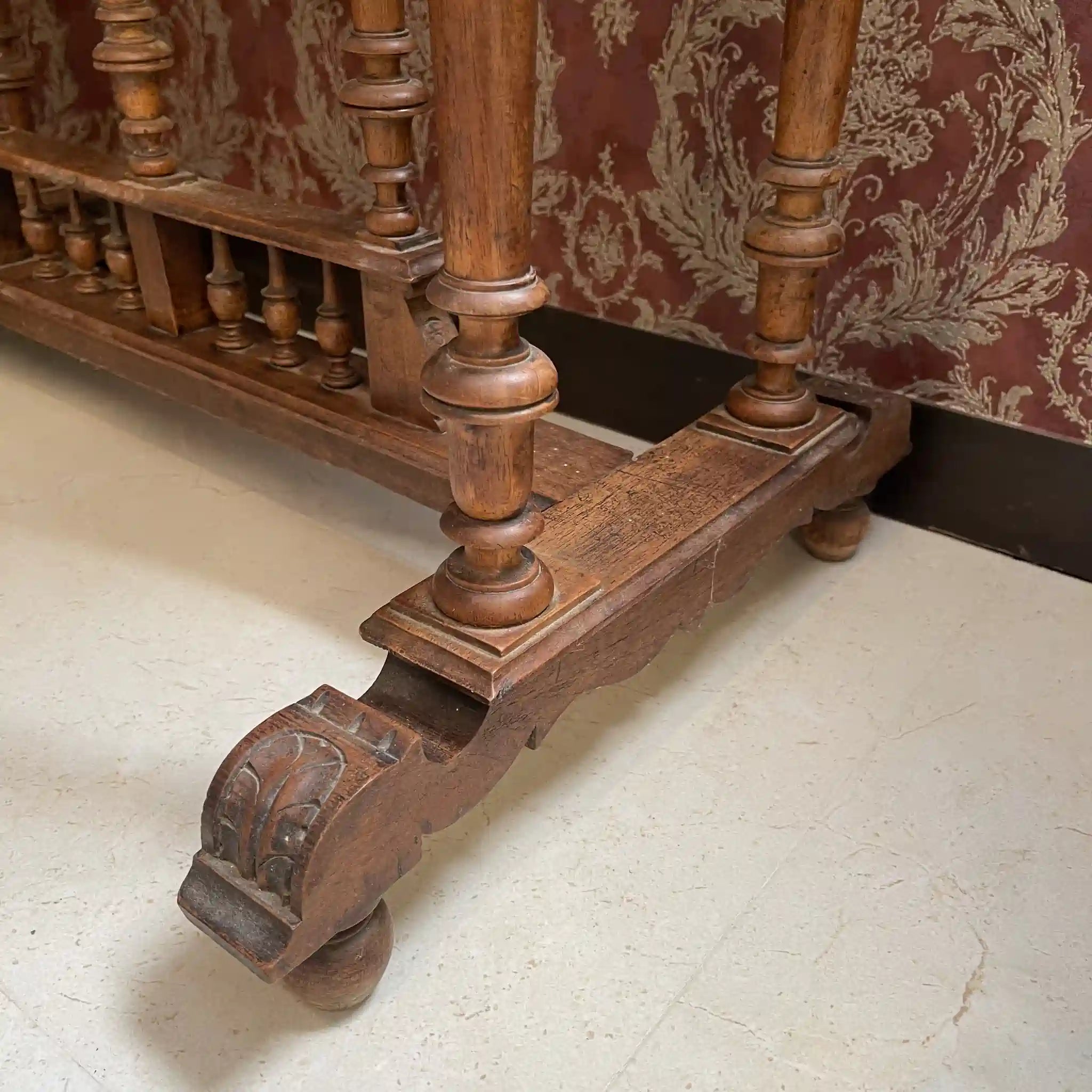 [古董] 古董桌 /
胡桃木/法國