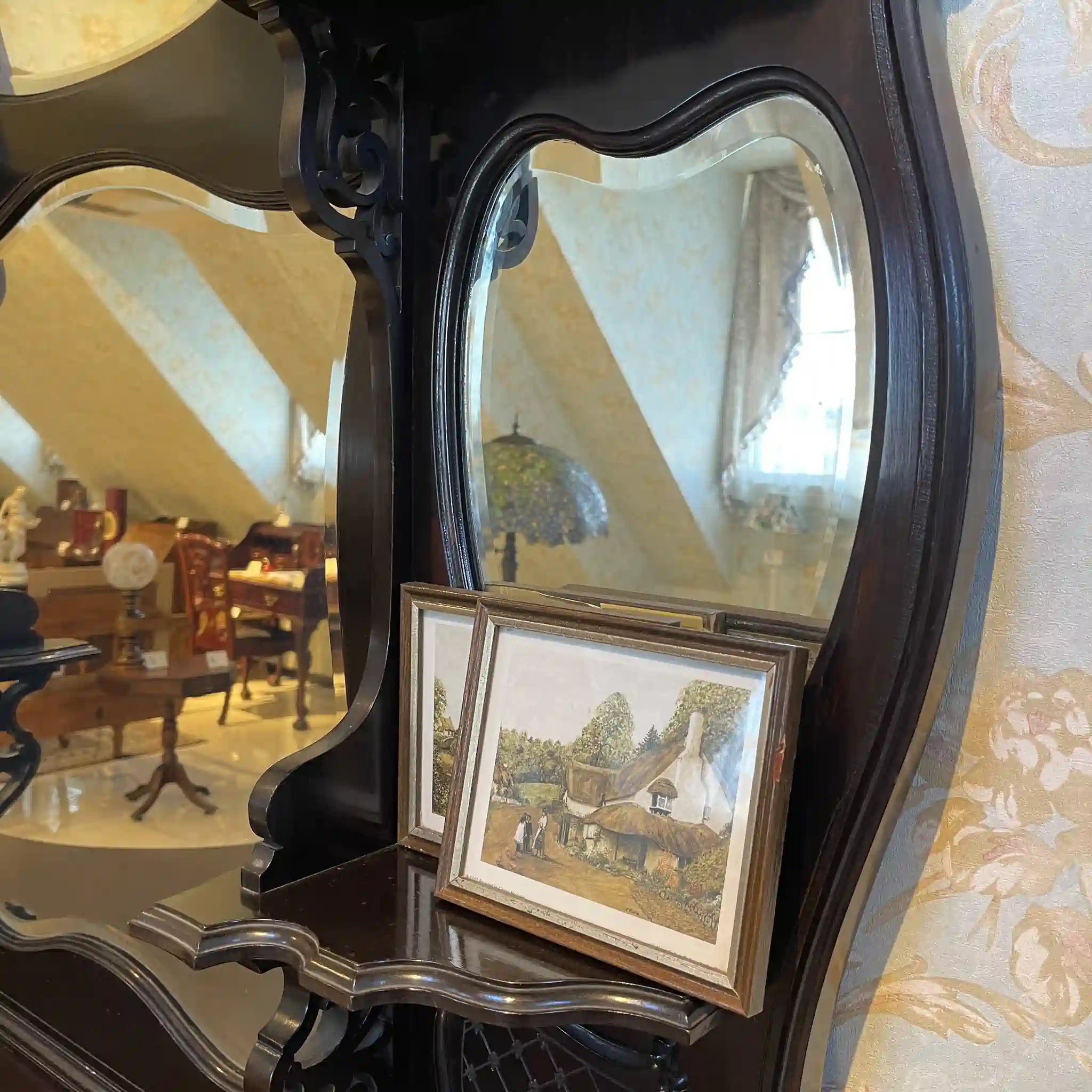 【アンティーク】 アンティークドレッサー(セット） / イギリス直輸入